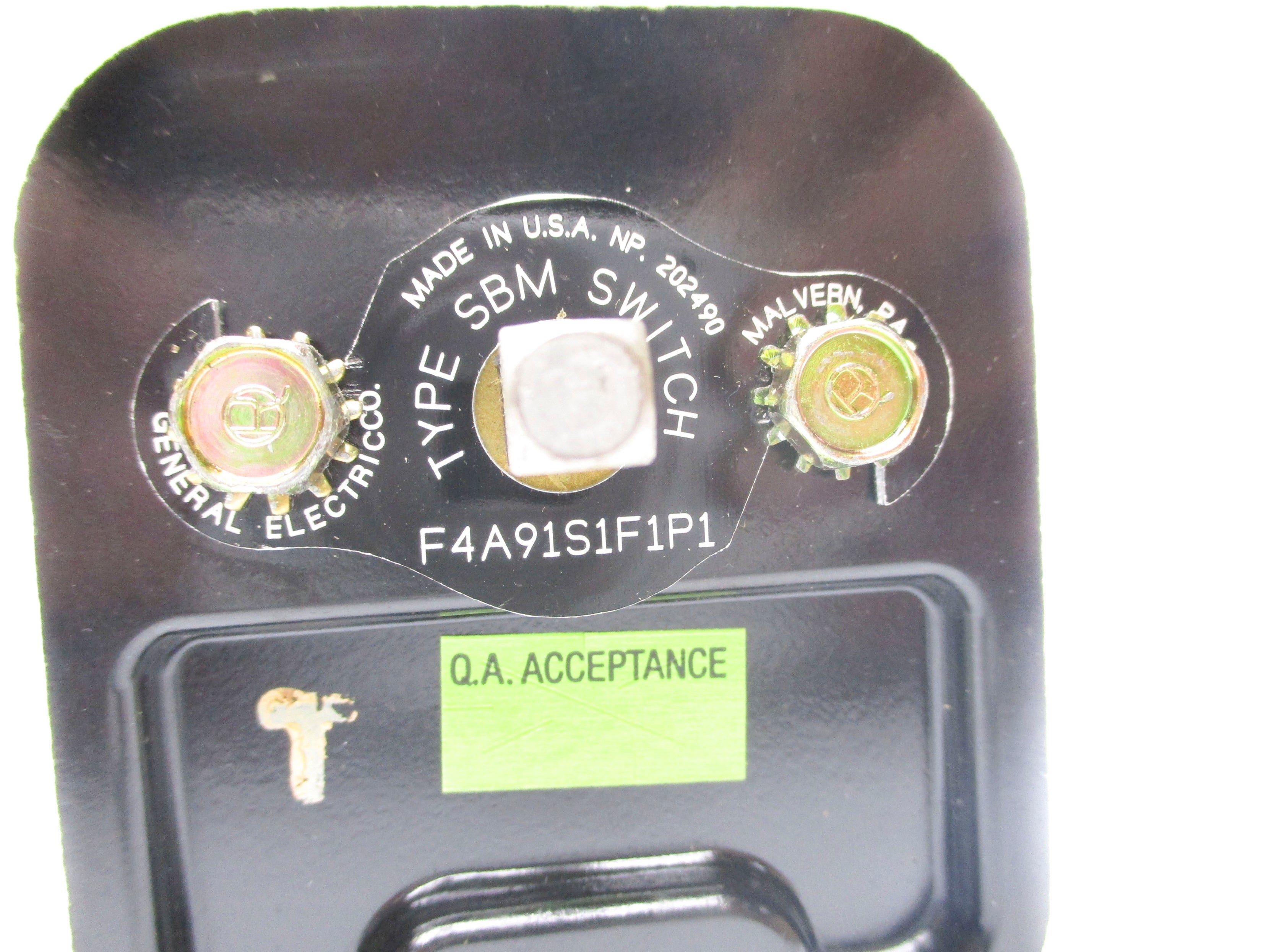 GENERAL ELECTRIC SBM-F4A91S1F1P1 NSNP