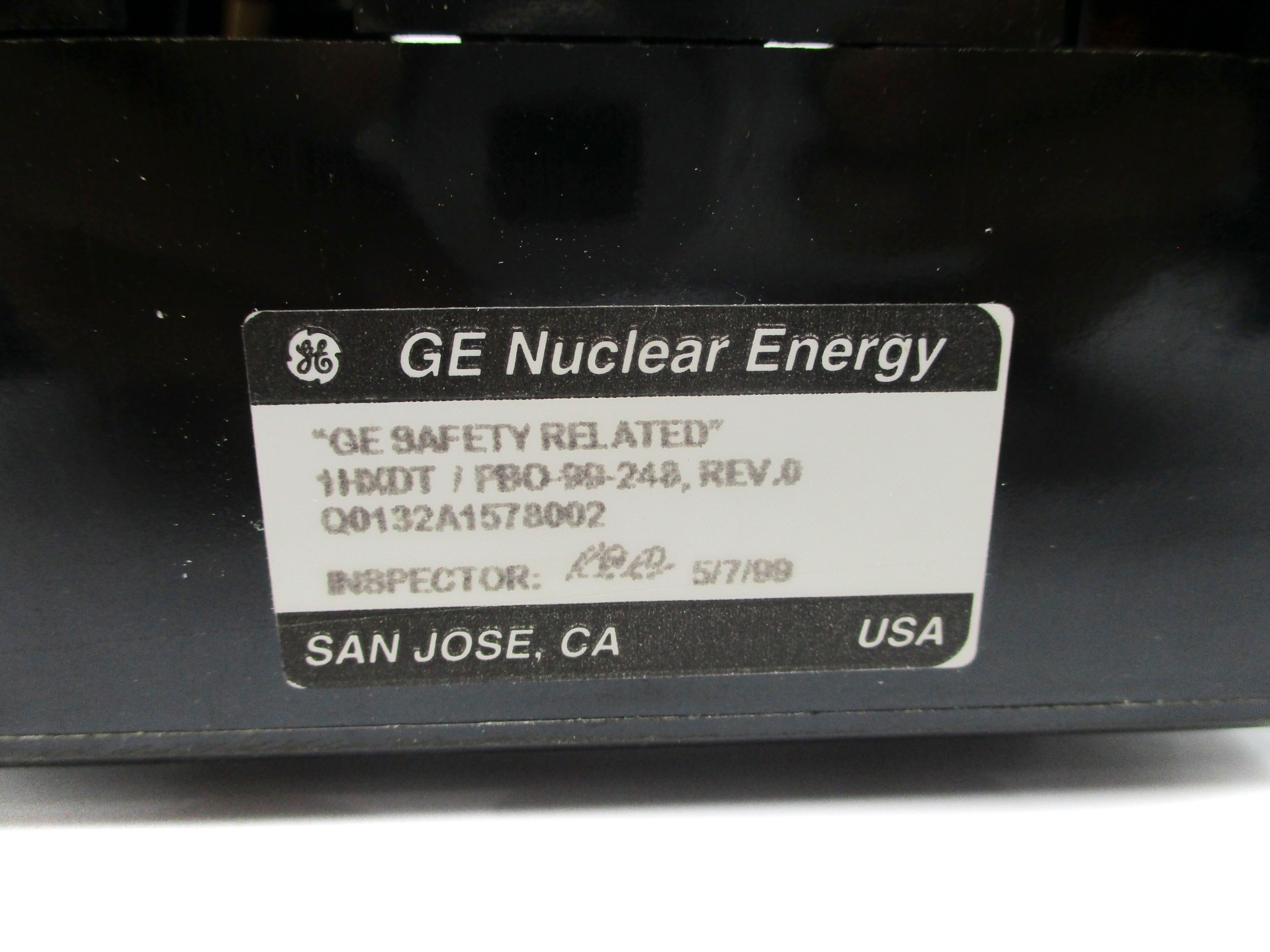 GENERAL ELECTRIC Q0132A1578002 NSNP
