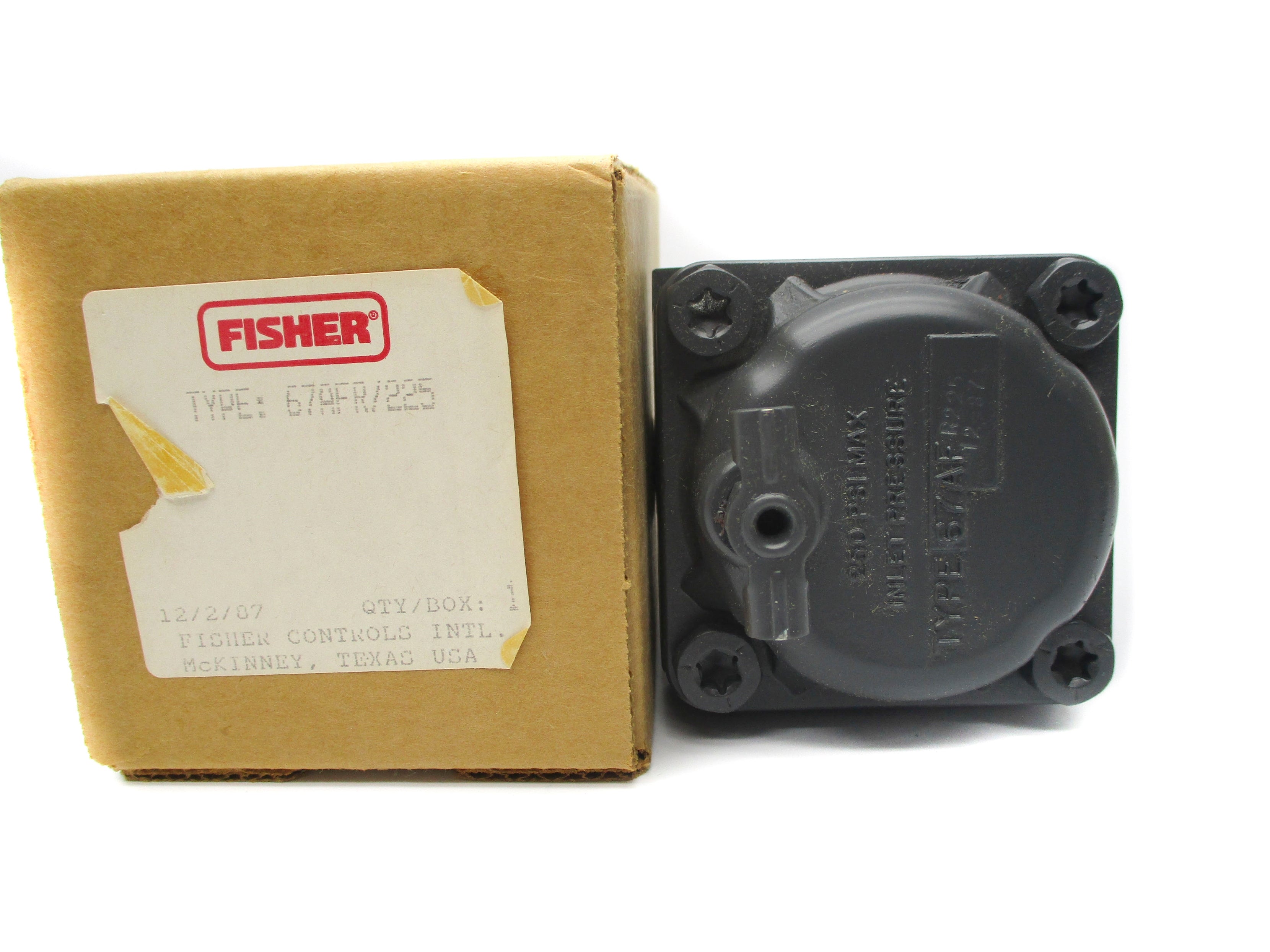 FISHER 67AFR/225 250PSI NSMP