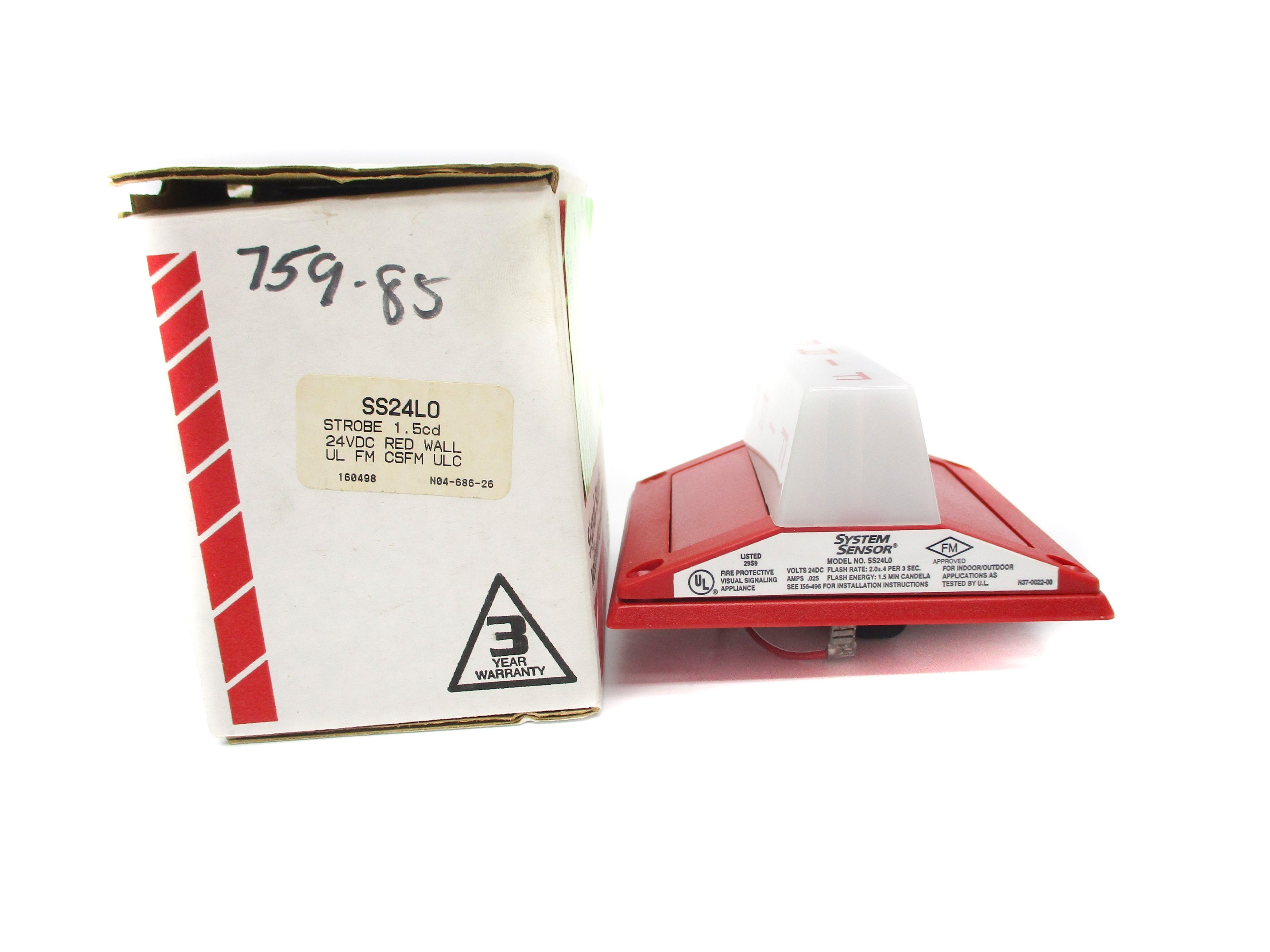SYSTEM SENSOR SS24L0 NSMP
