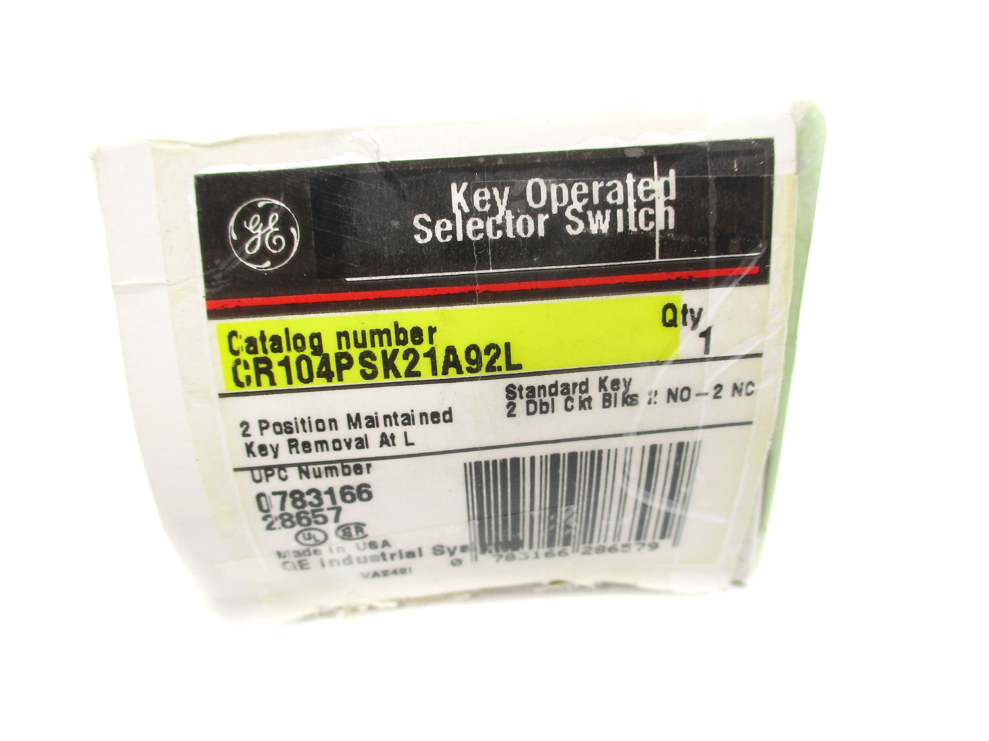 GENERAL ELECTRIC CR104PSK21A92L NSMP