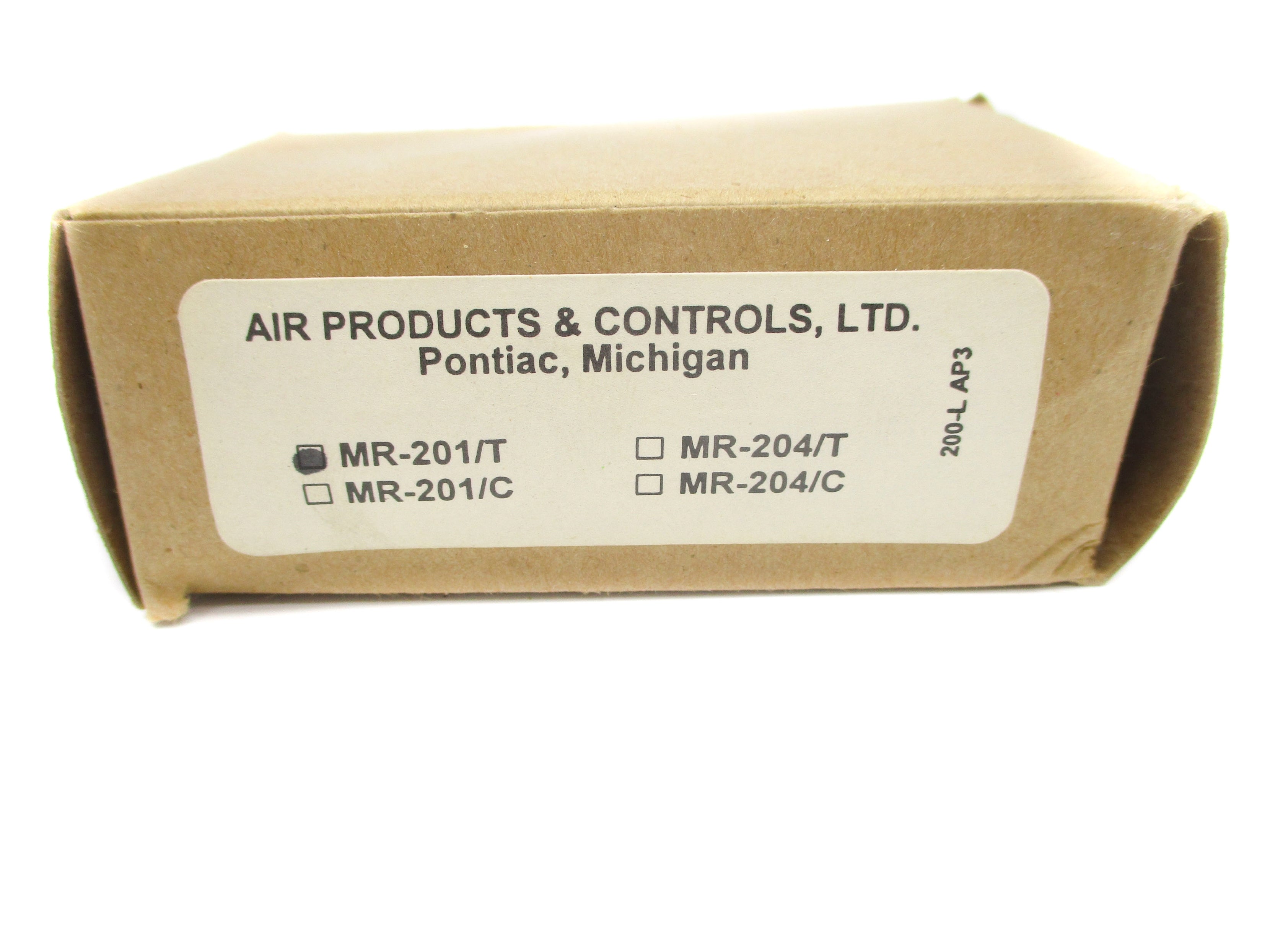 AIR PRODUCTS & CONTROLS MR-201/T NSMP