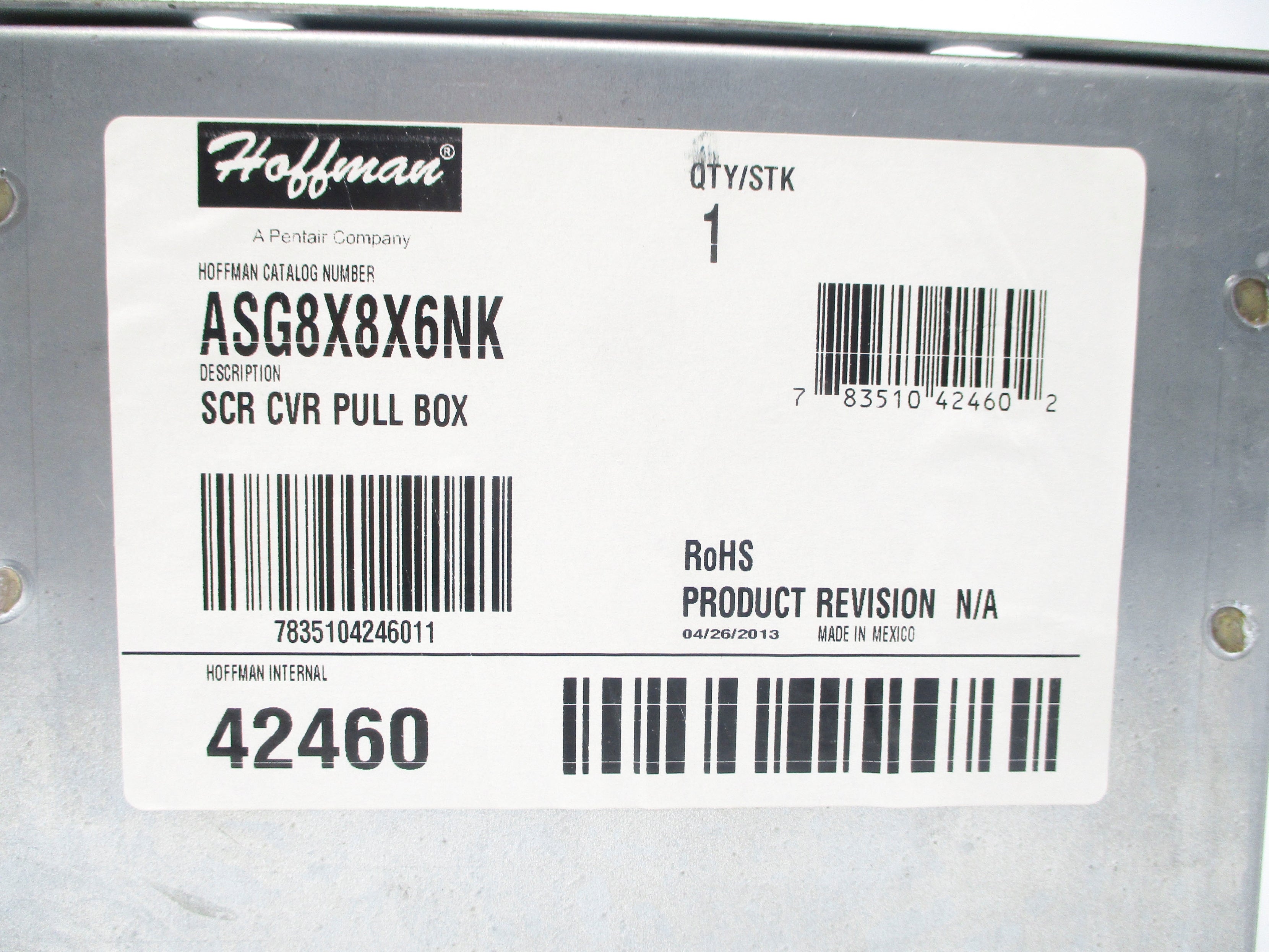 HOFFMAN ASG8X8X6NK NSNP