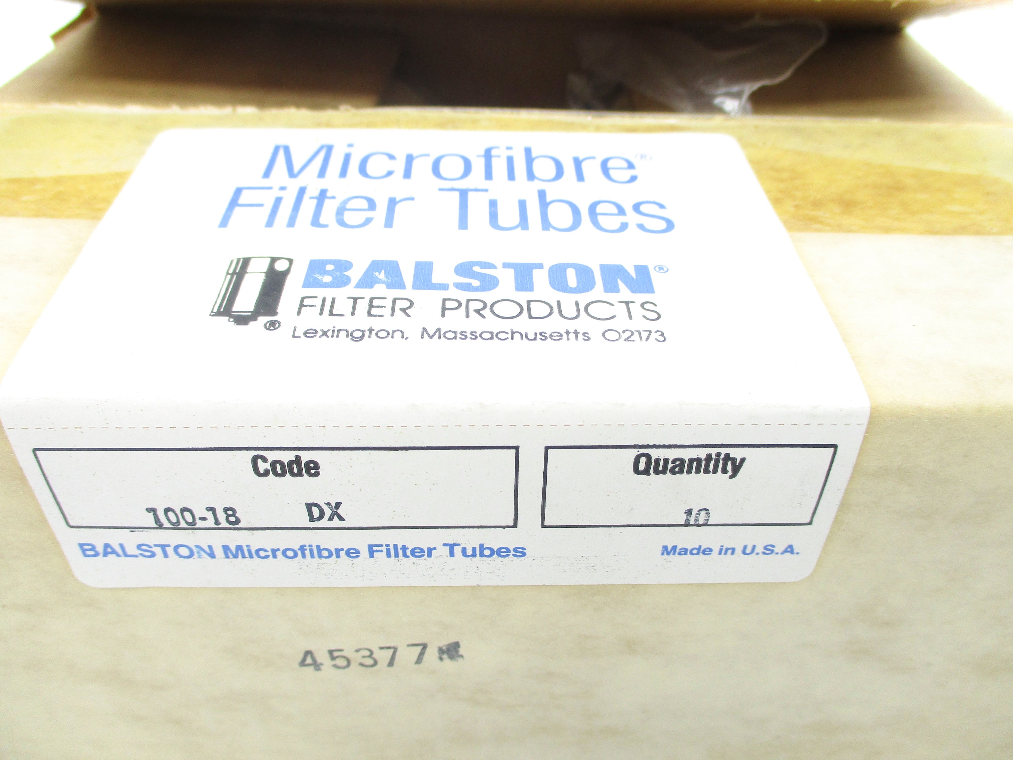 BALSTON 100-18DX (PKG OF 10) NSMP