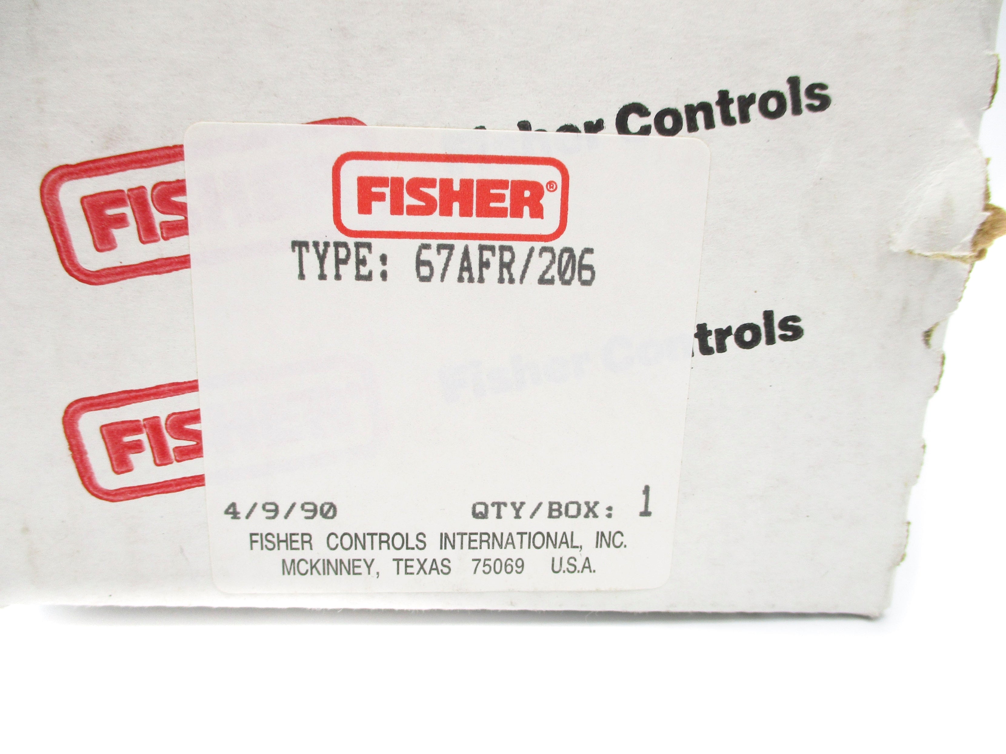 FISHER 67AFR/206 0-60PSI NSMP