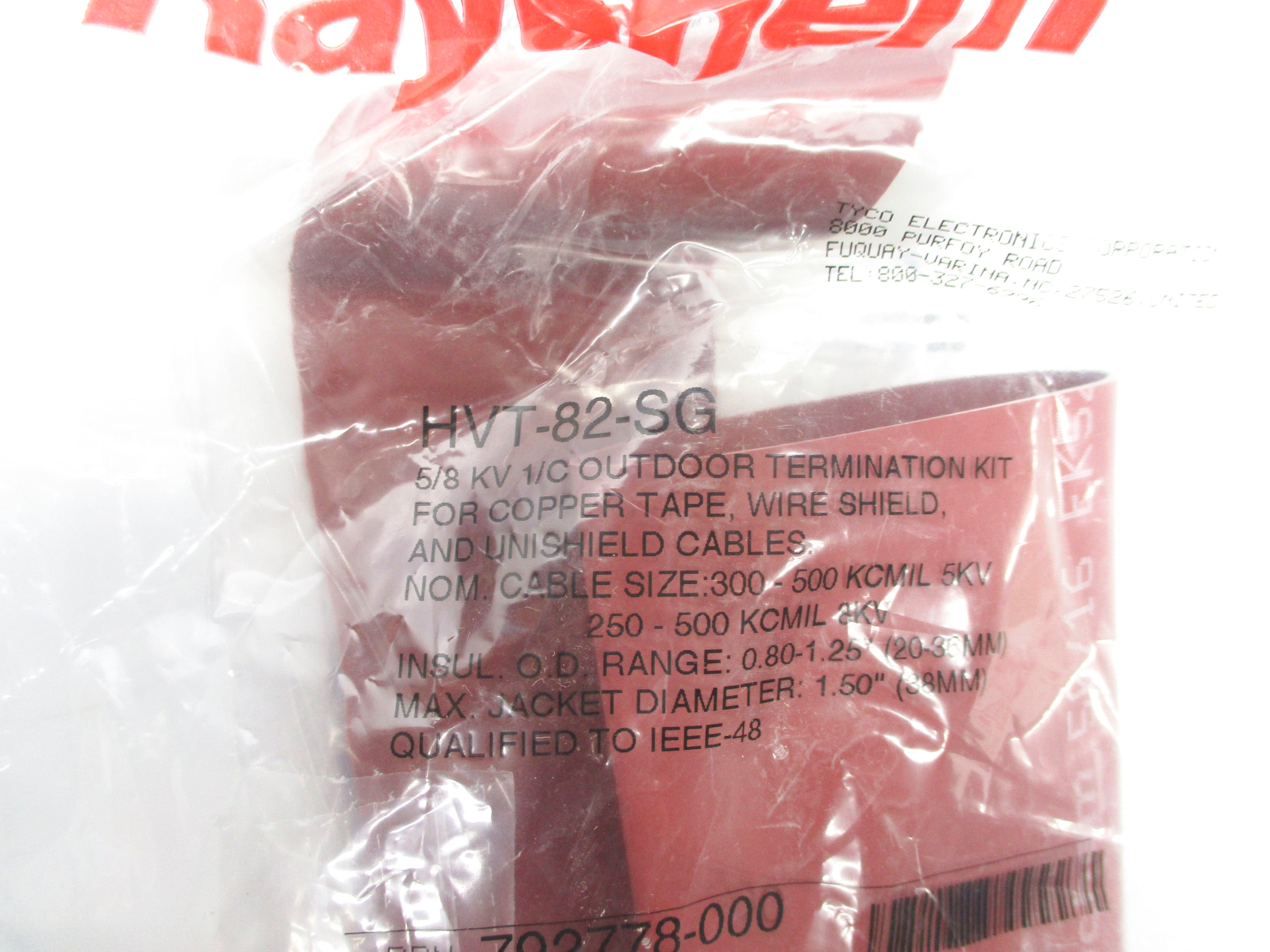 RAYCHEM HVT-82-SG NSMP