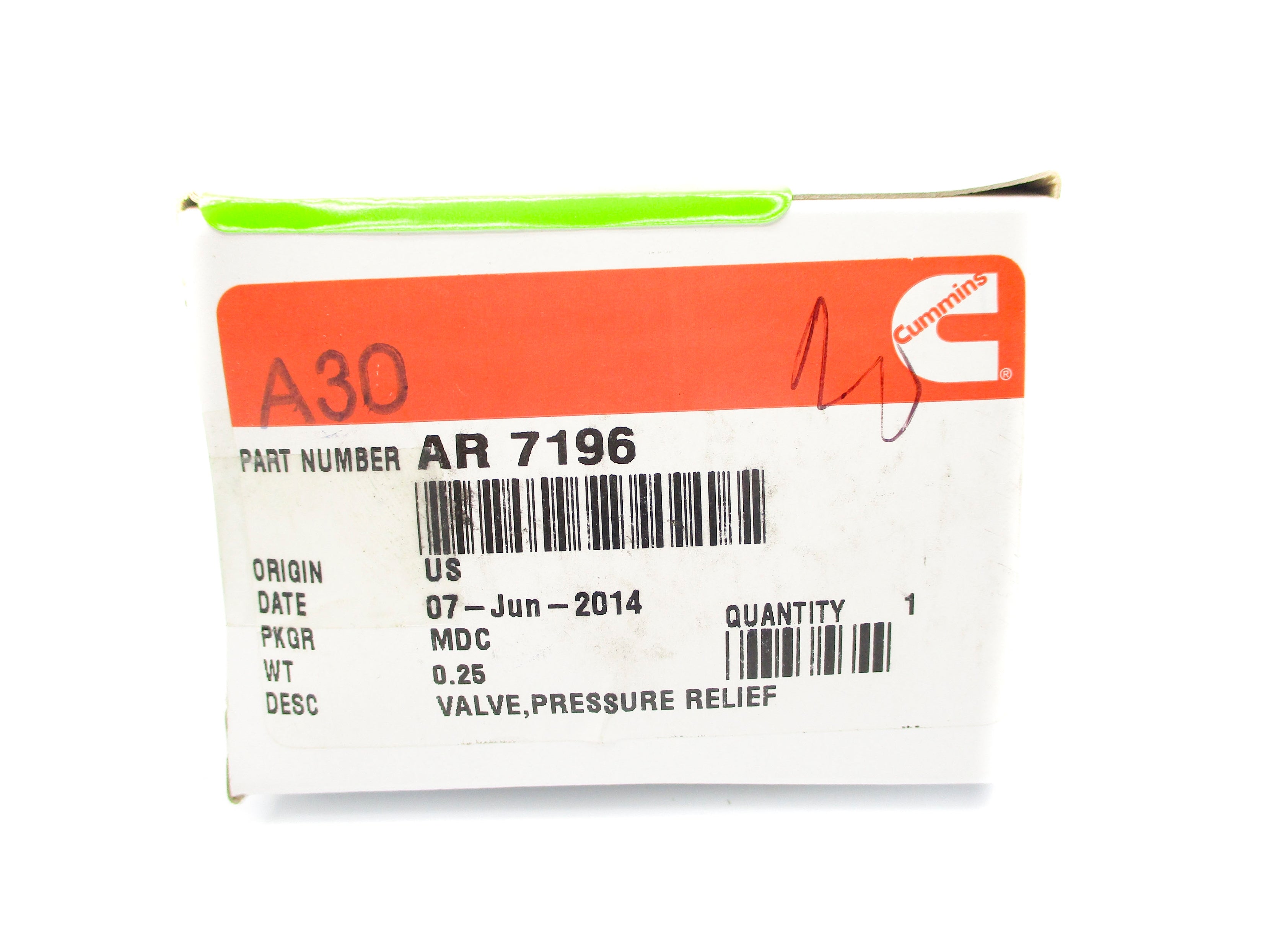 CUMMINS AR7196 A30 NSMP