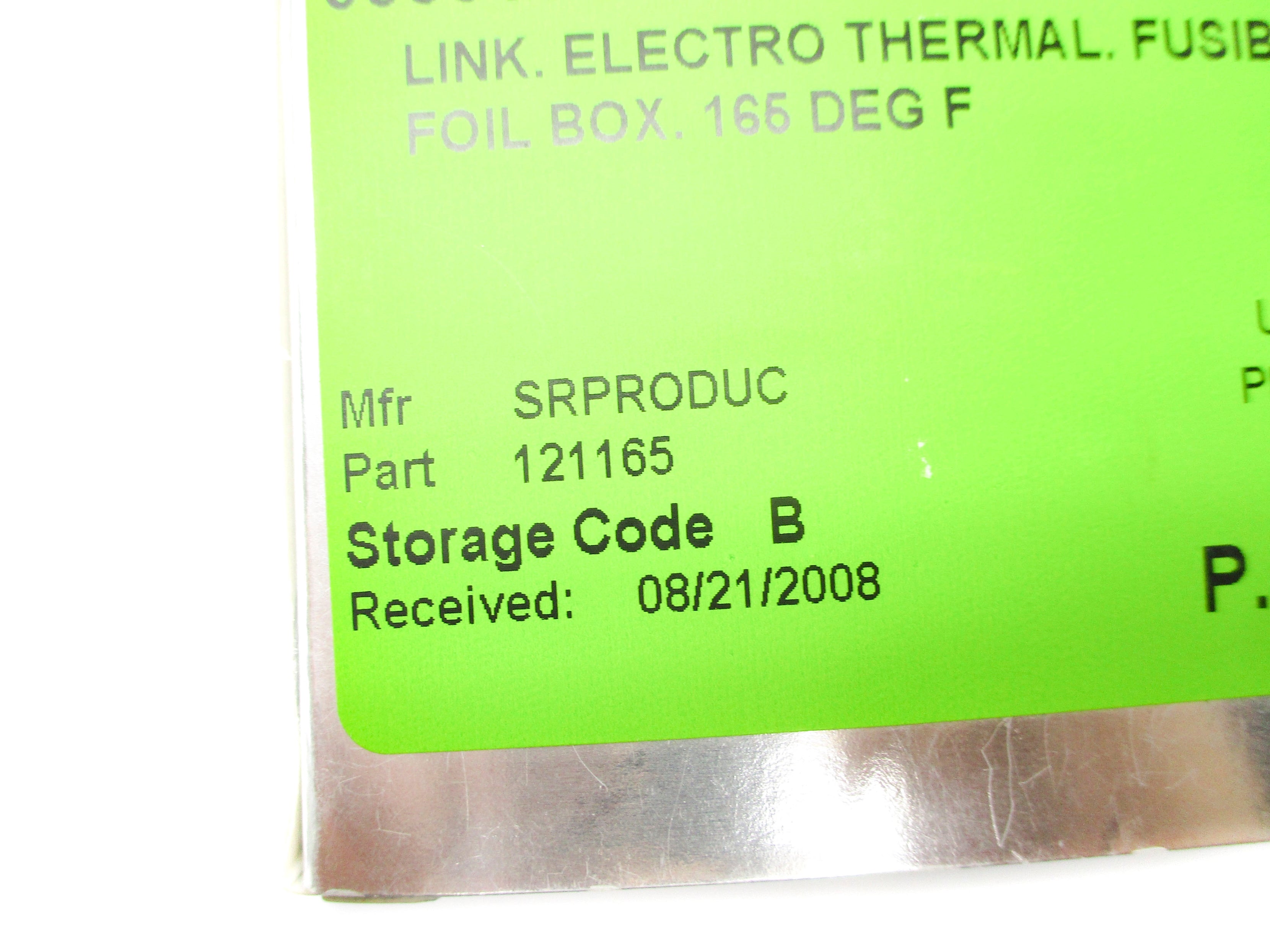 SR PRODUCTS 121165 NSMP