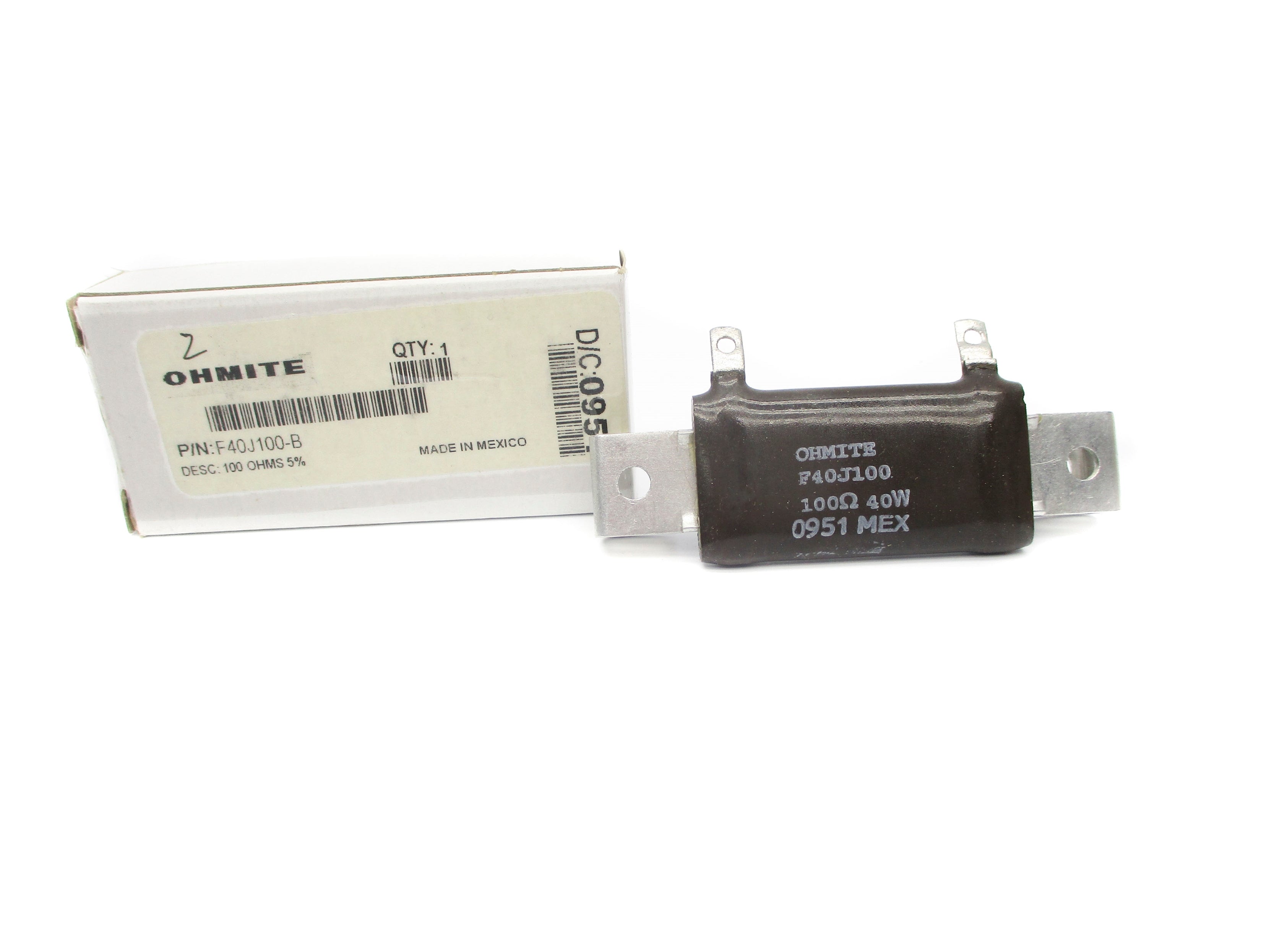OHMITE F40J100-B NSMP