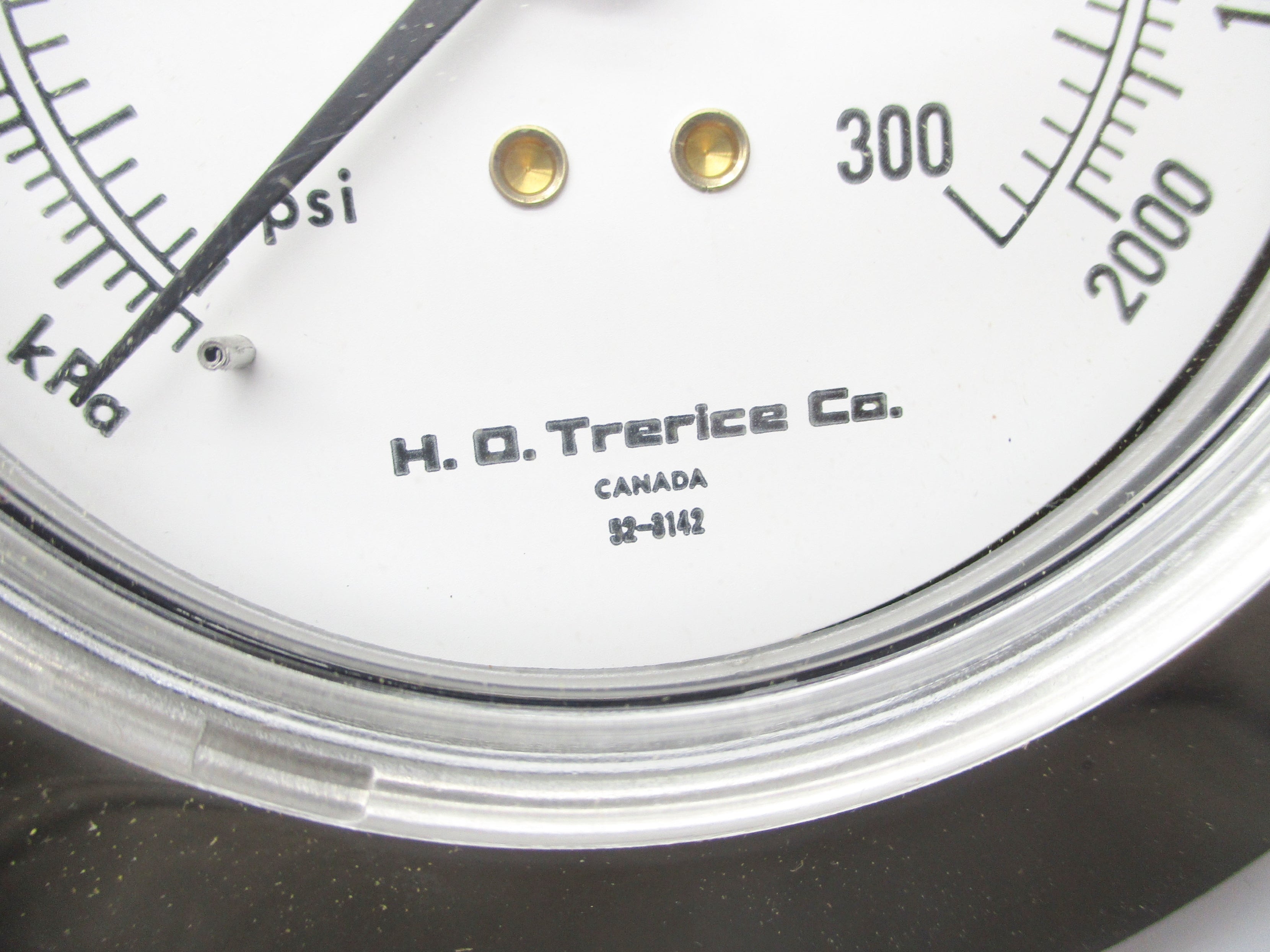 H.O. TRERICE 52-3142 0-300PSI NSNP