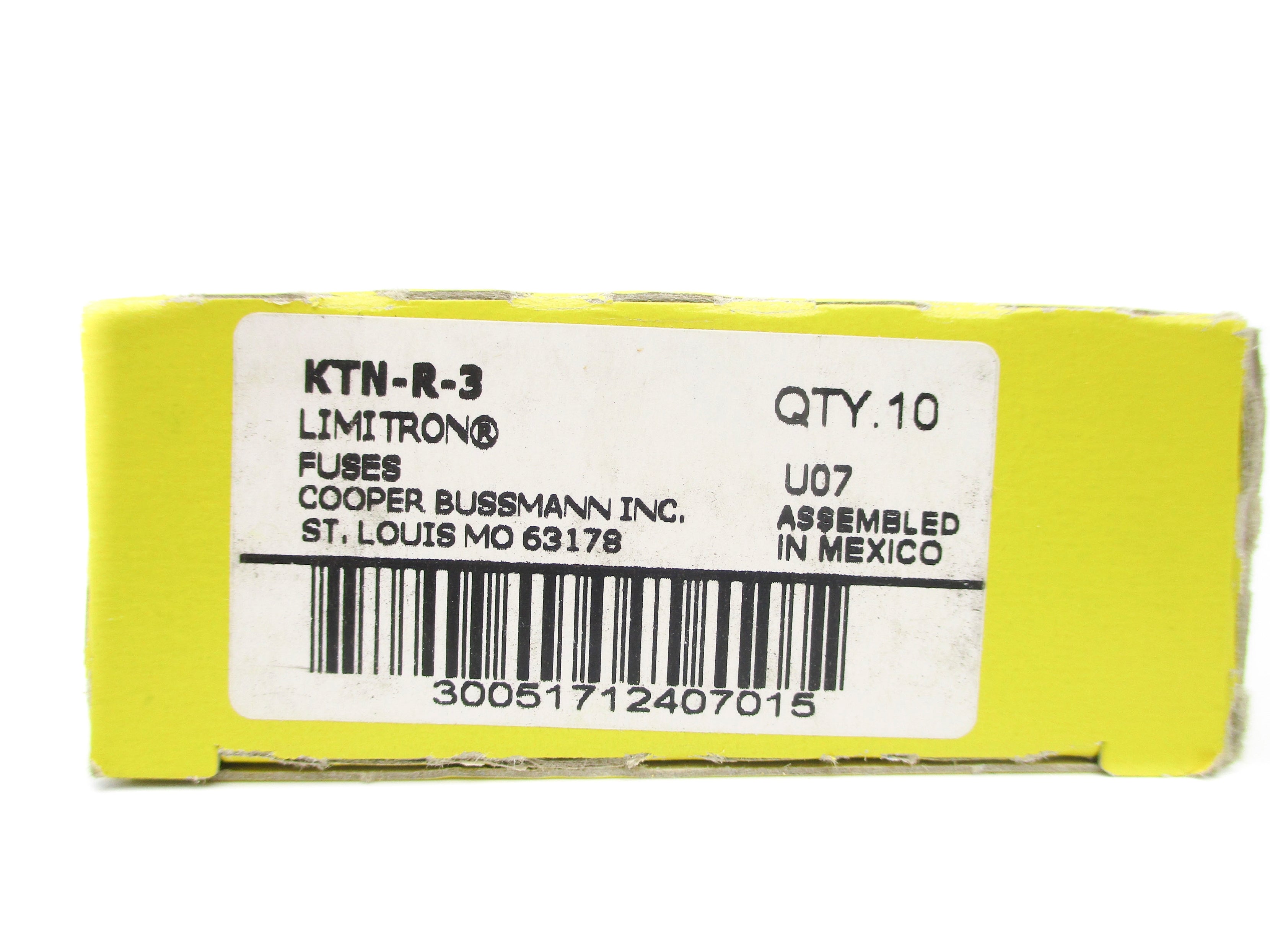 BUSSMANN KTN-R-3 (PKG OF 10) NSMP