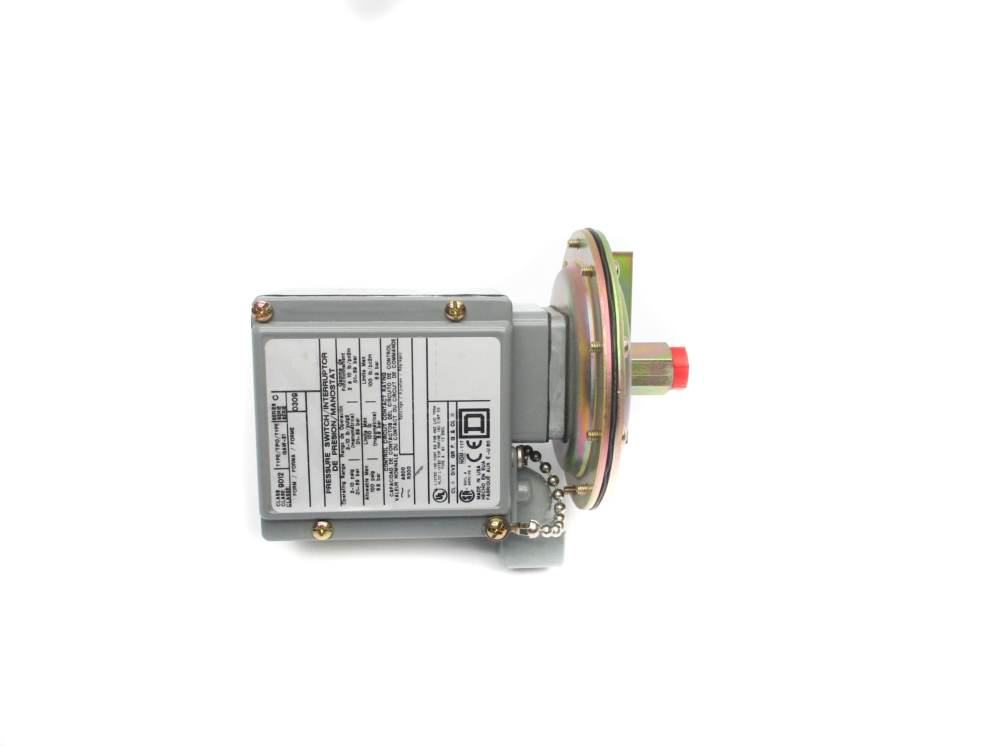 SQUARE D 9012GAW21 SER. C NSNP