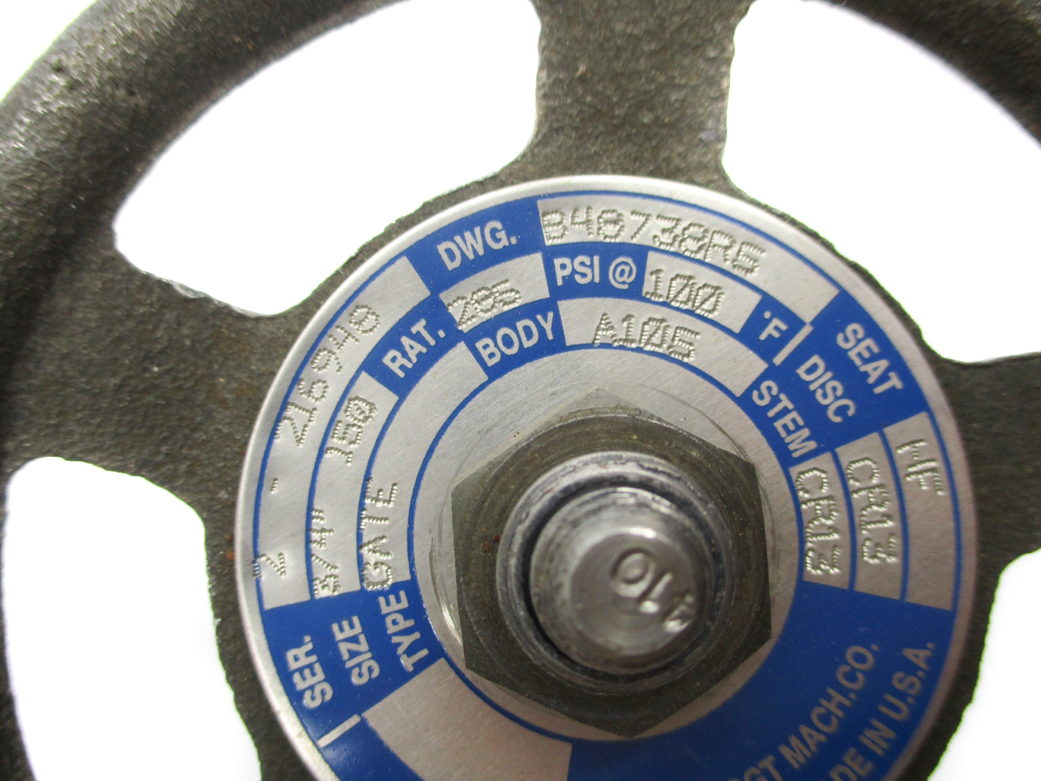 HENRY VOGT 216948 100 PSI NSNP