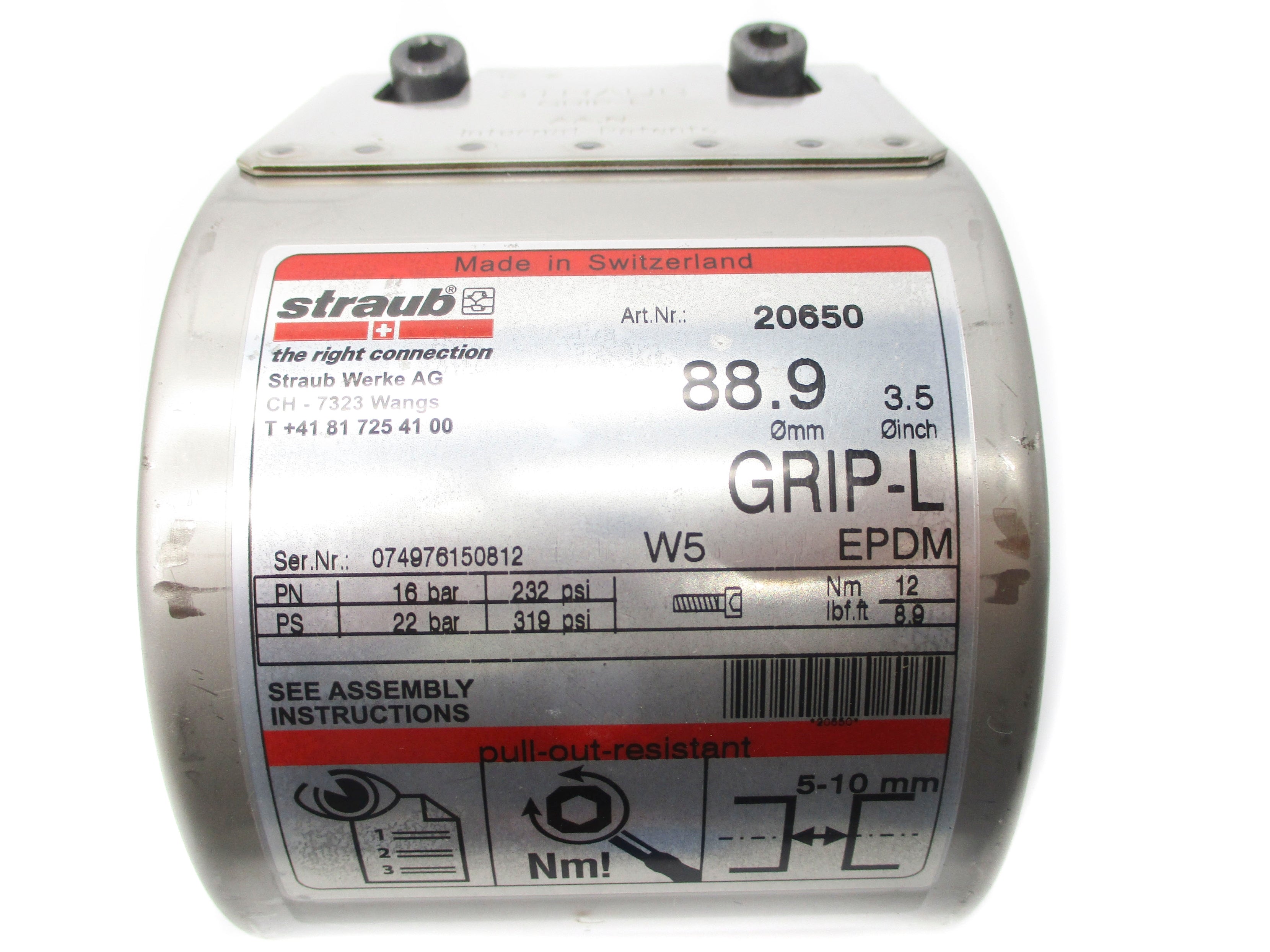 STRAUB 20650 NSNP