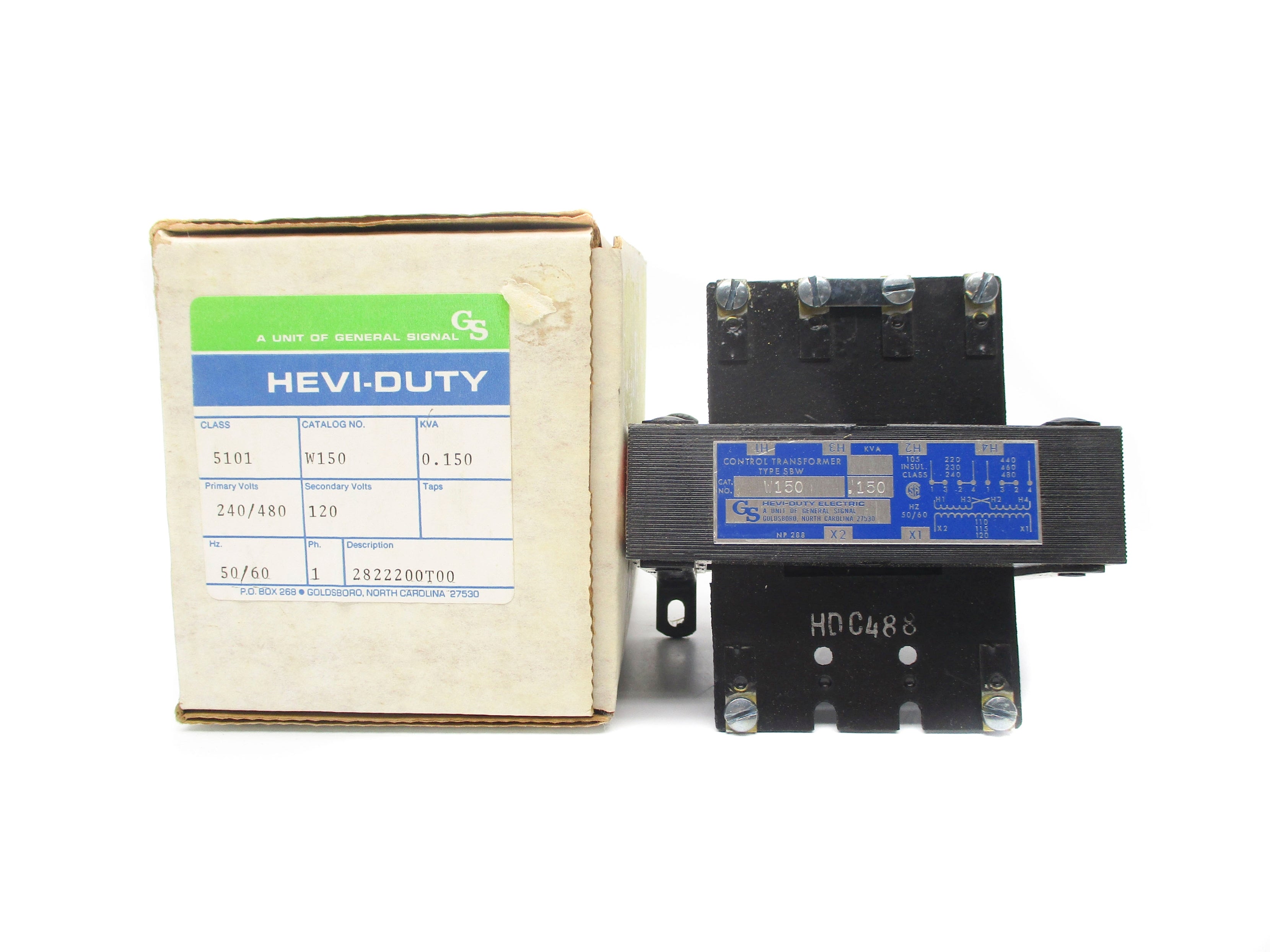 GENERAL SIGNAL W150 NSMP