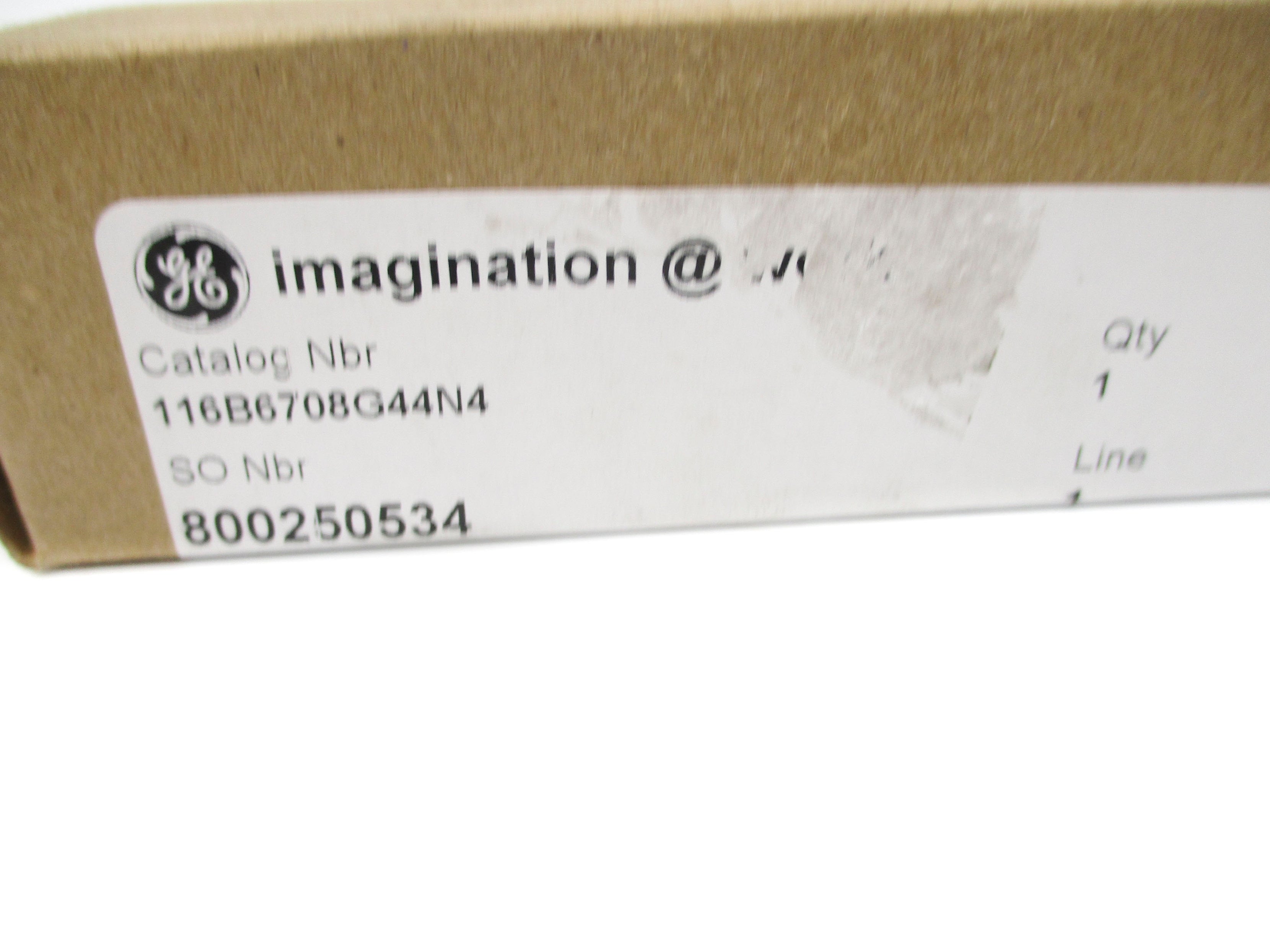 GENERAL ELECTRIC 116B6708G44N4 NSMP