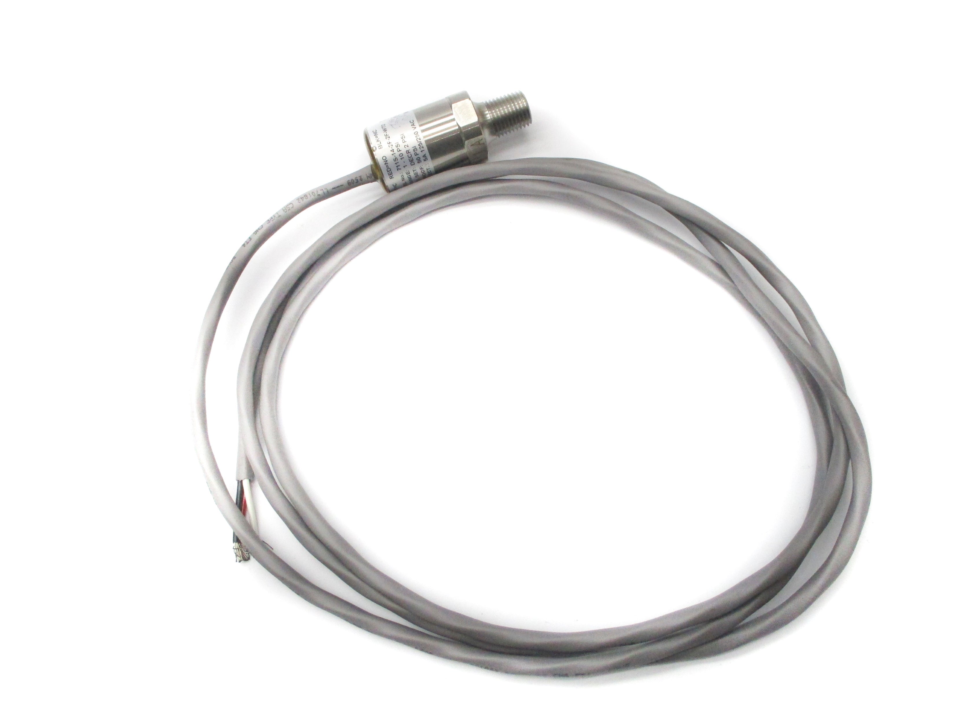BARKSDALE 711S-14-2F-2F-W72 1-10PSI NSNP