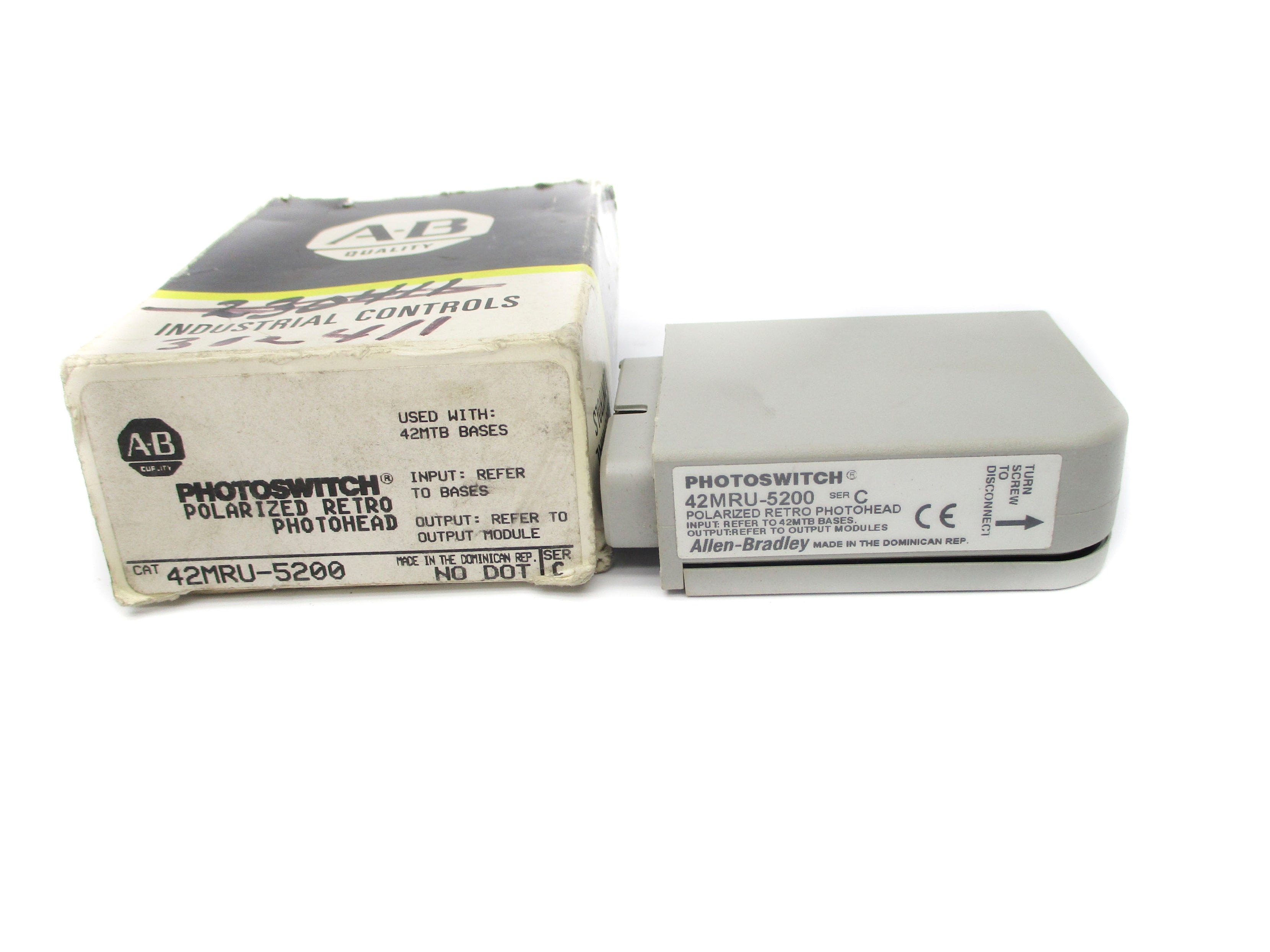 ALLEN BRADLEY 42MRU-5200 SER. C (BK/YL) NSMP