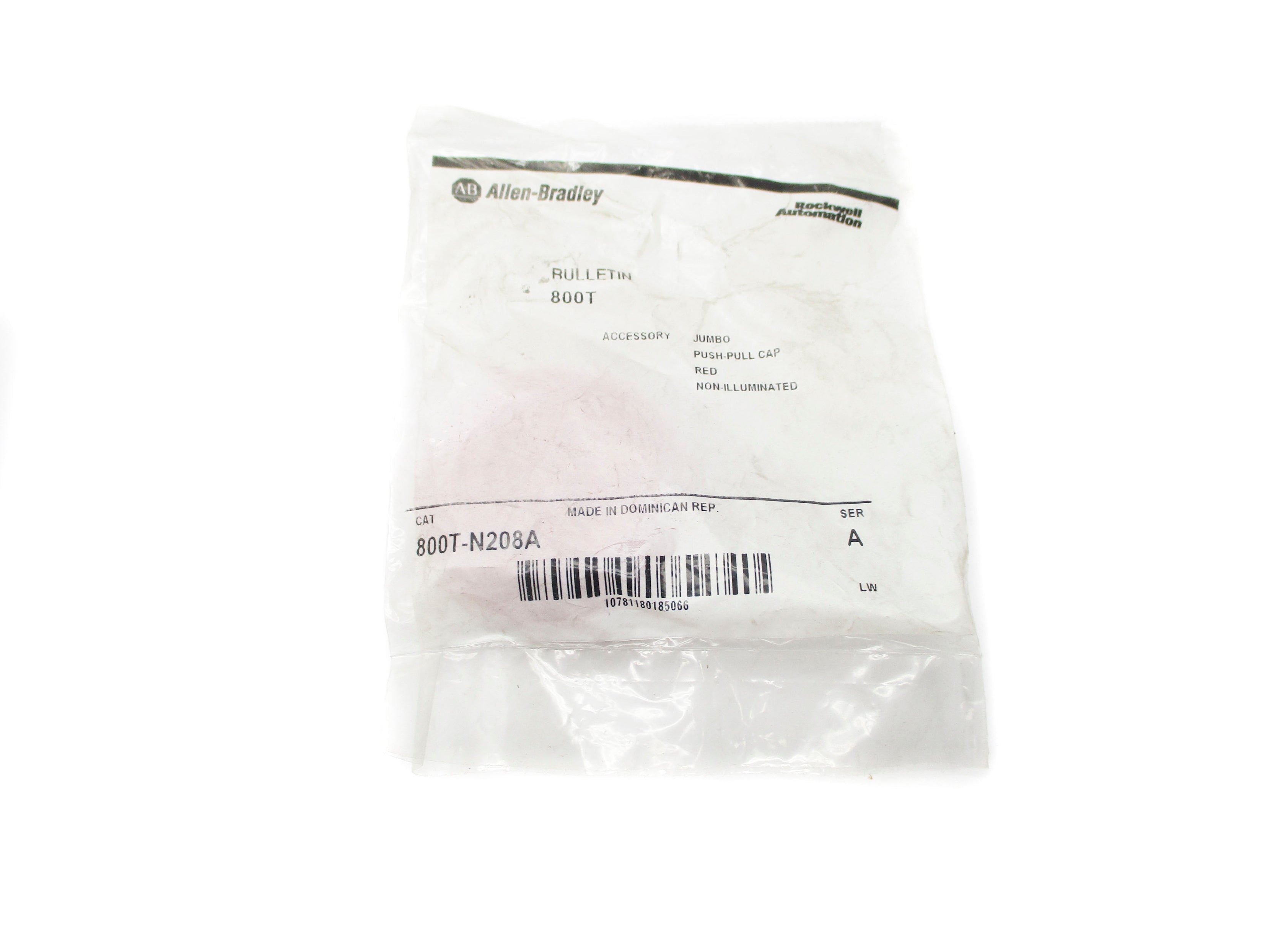ALLEN BRADLEY 800T-N208A SER. C NSMP