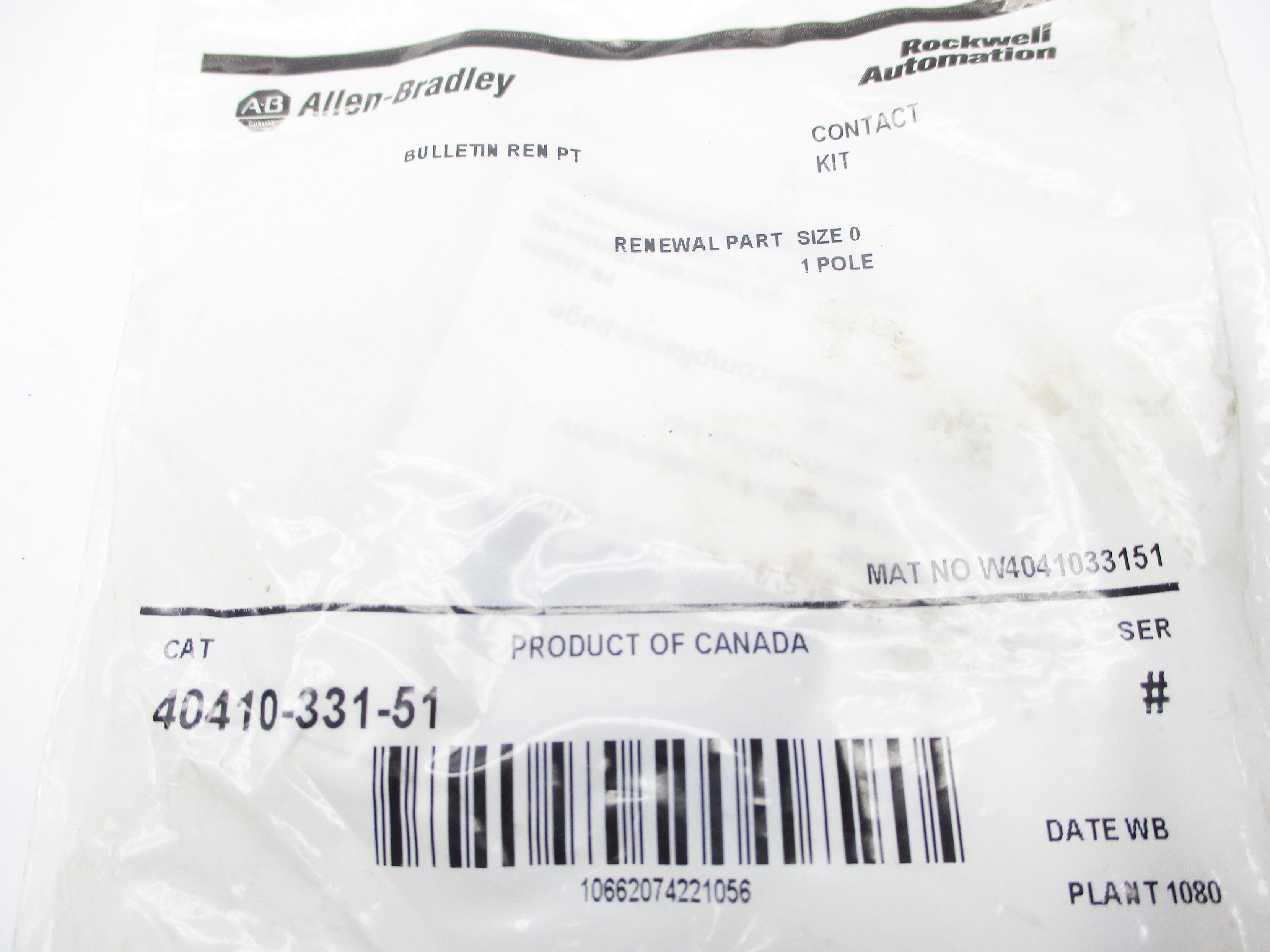 ALLEN BRADLEY 40410-331-51 NSMP