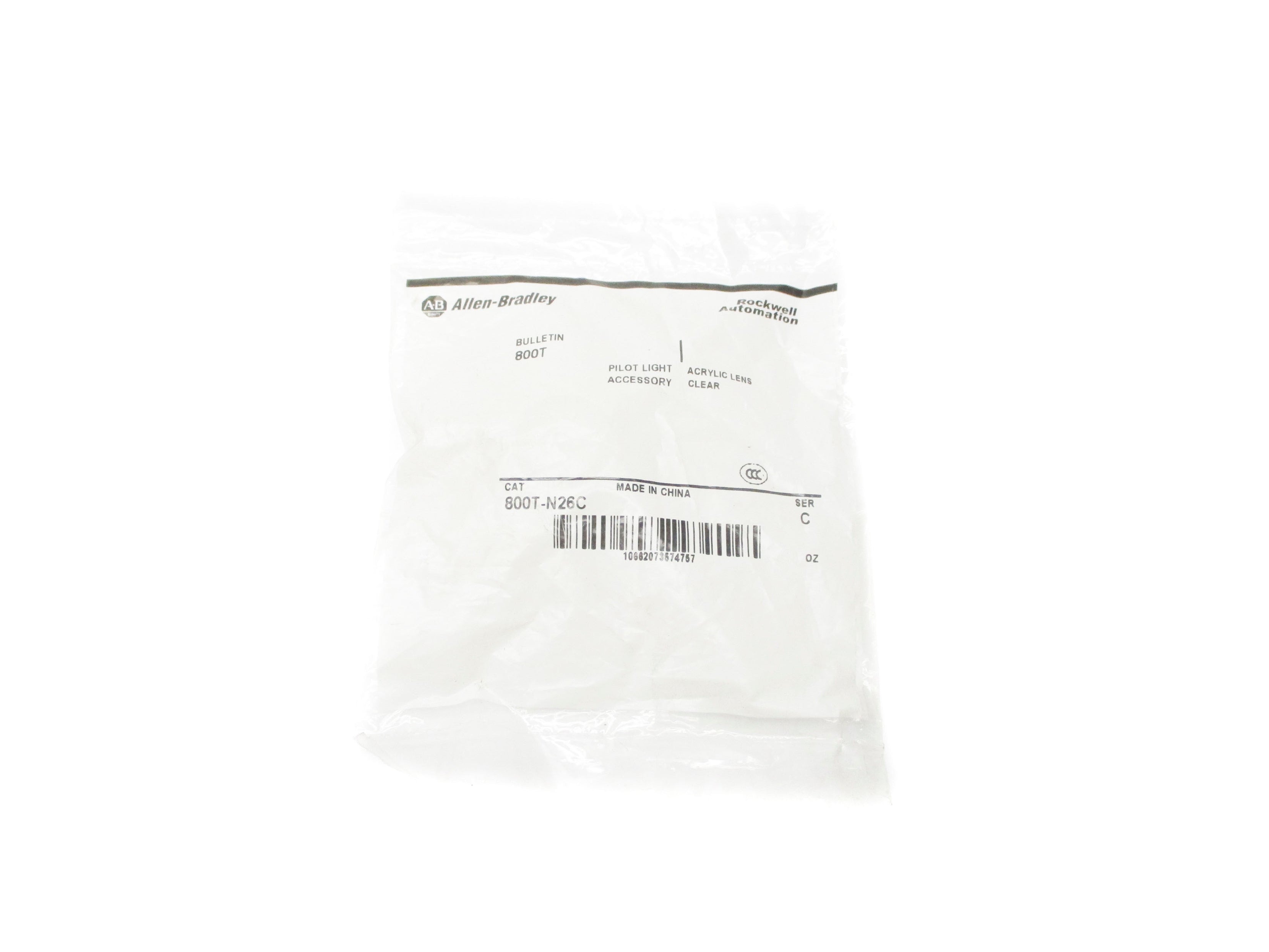 ALLEN BRADLEY 800T-N26C SER. C NSMP