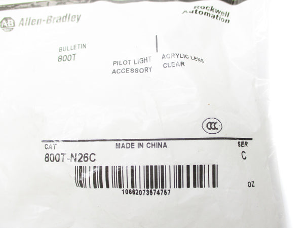 ALLEN BRADLEY 800T-N26C SER. C NSMP