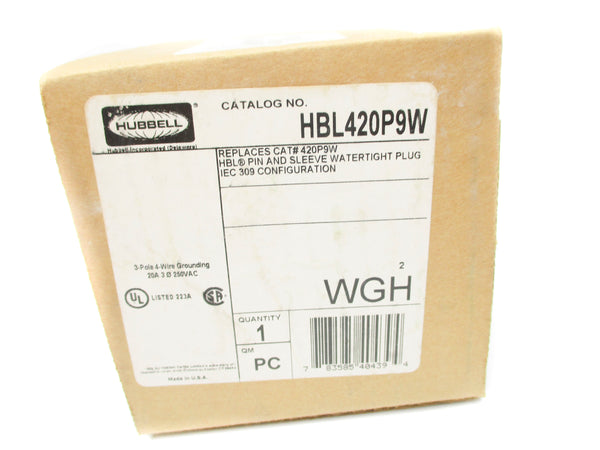 HUBBELL HBL420P9W NSMP