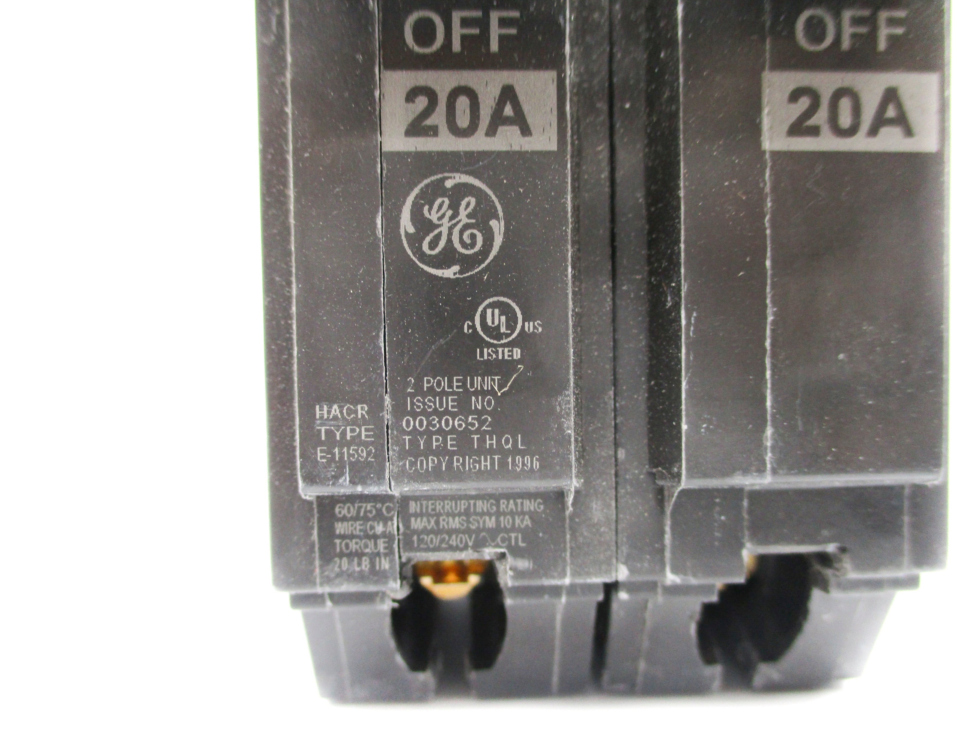 GENERAL ELECTRIC THQL220 120/240V 20A NSNP