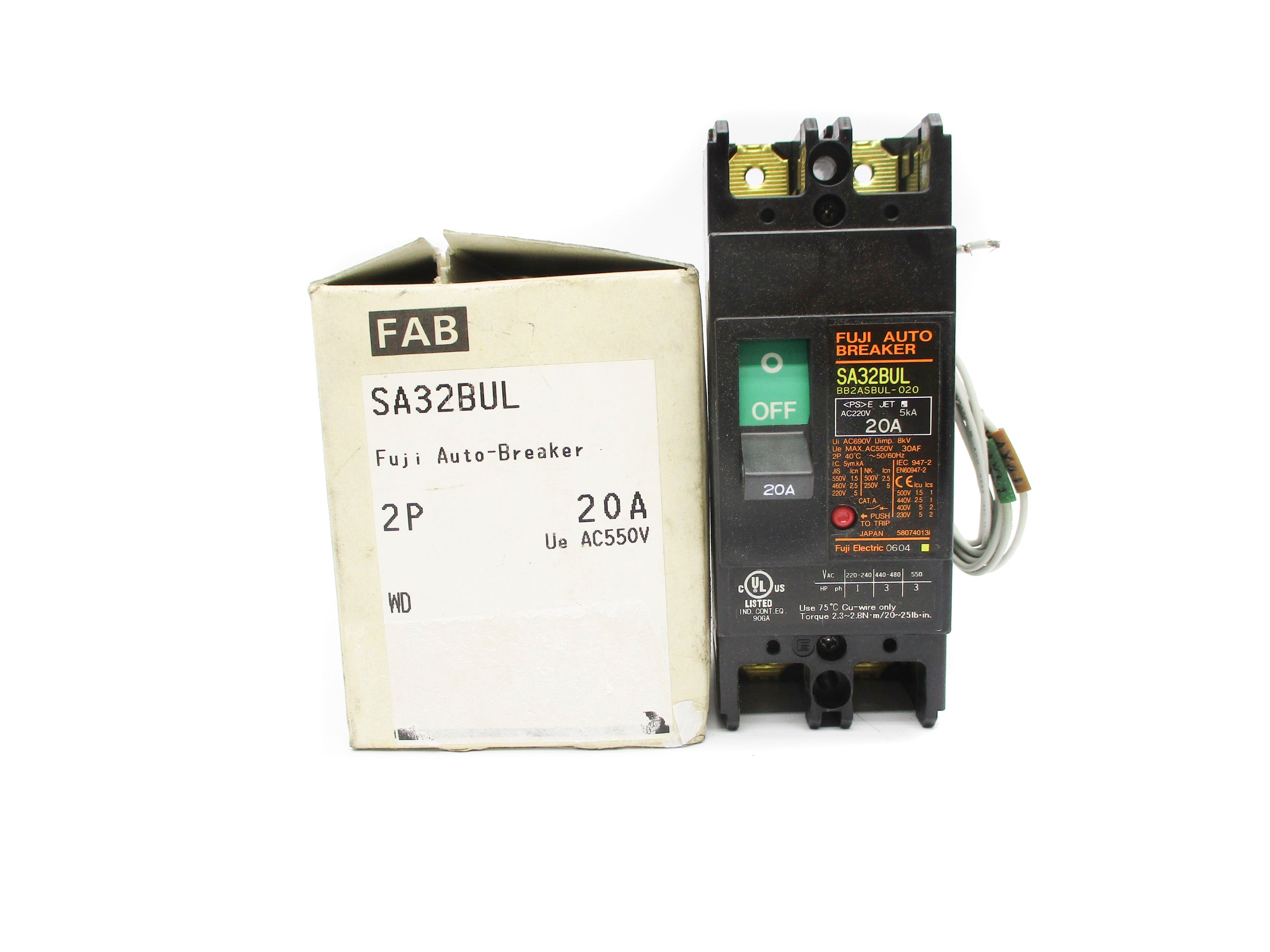 FUJI ELECTRIC SA32BUL 690V 20A NSMP