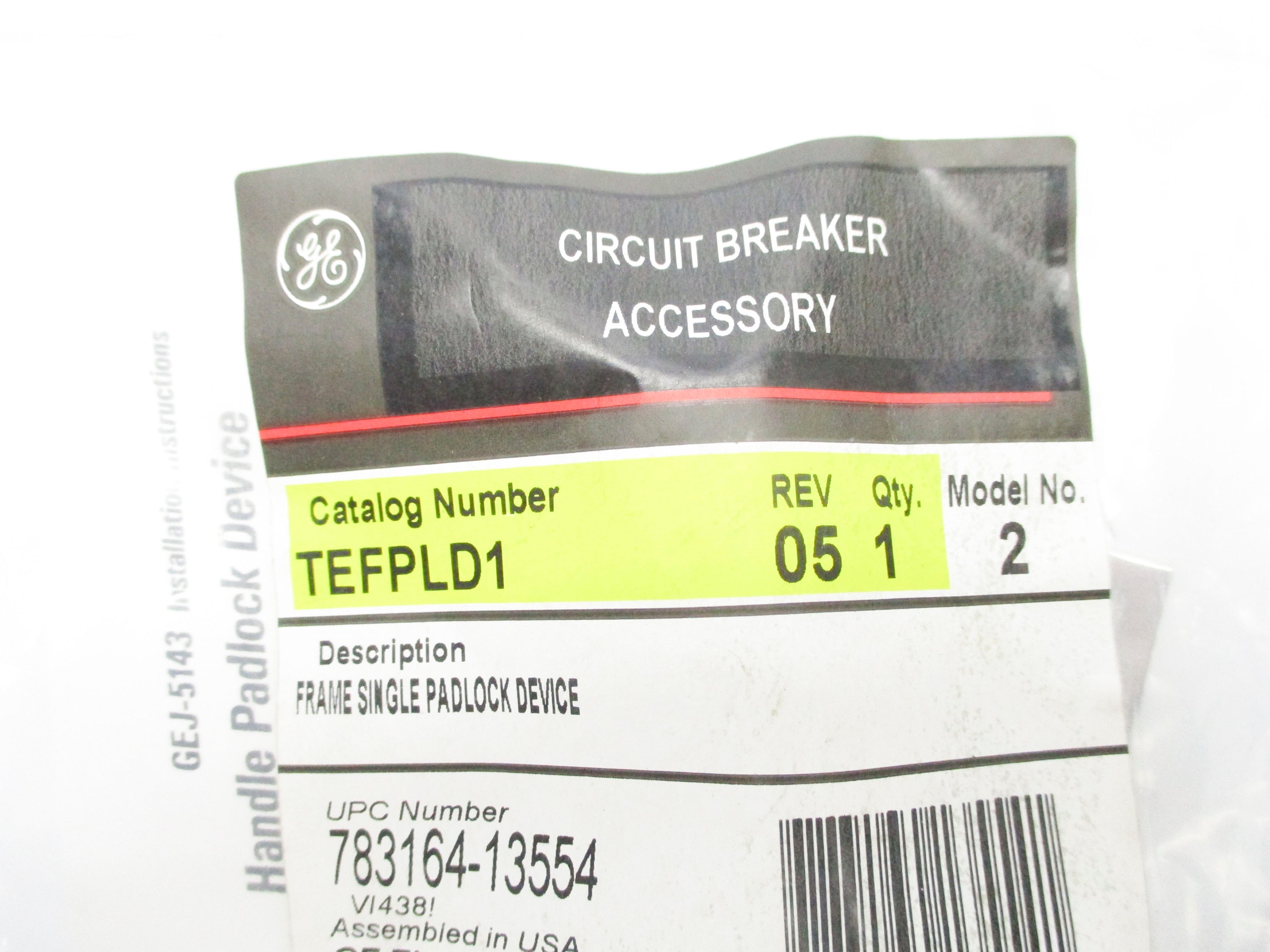 GENERAL ELECTRIC TEFPLD1 NSMP