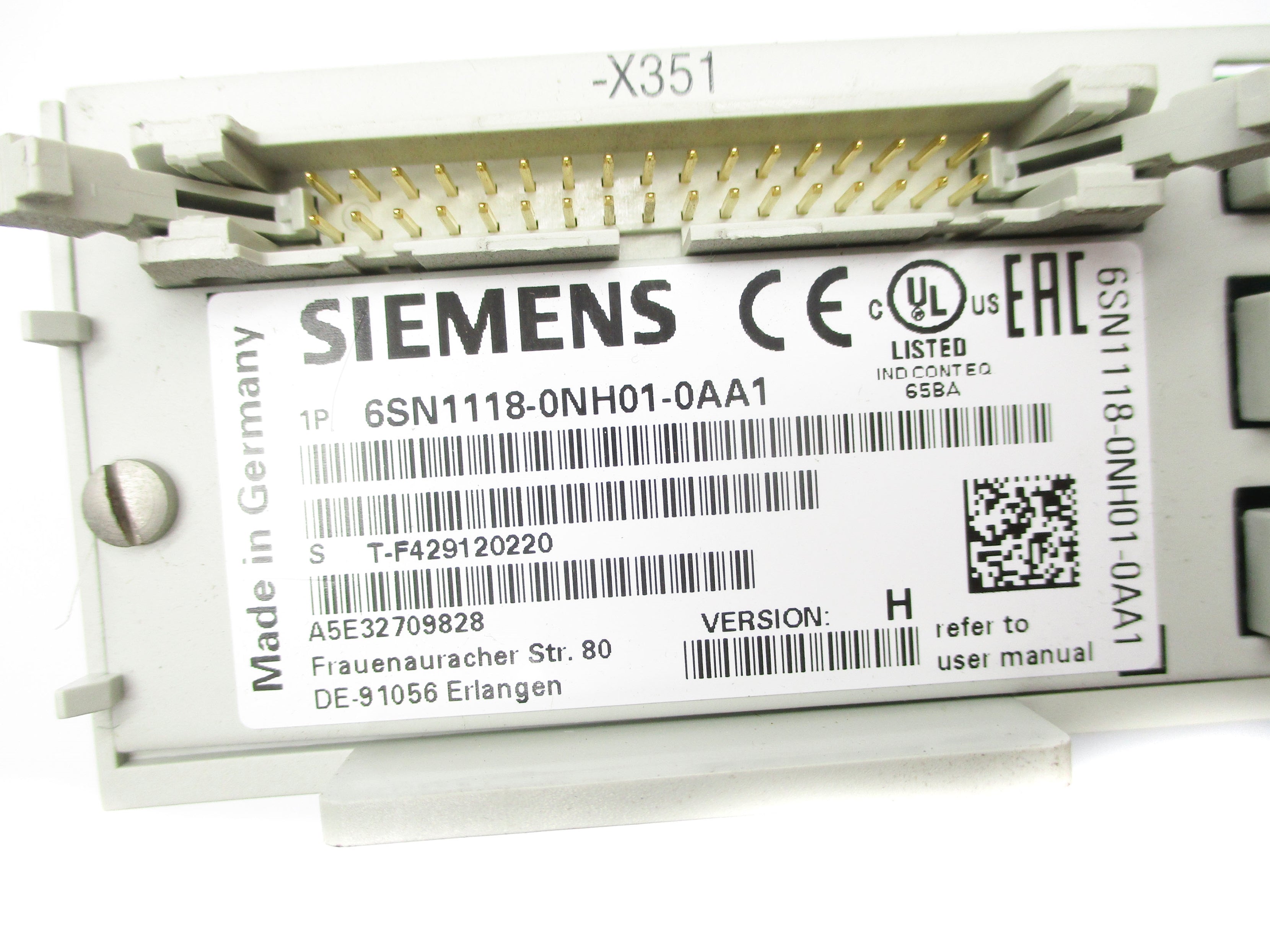 SIEMENS 6SN1118-0NH01-0AA1 NSNP