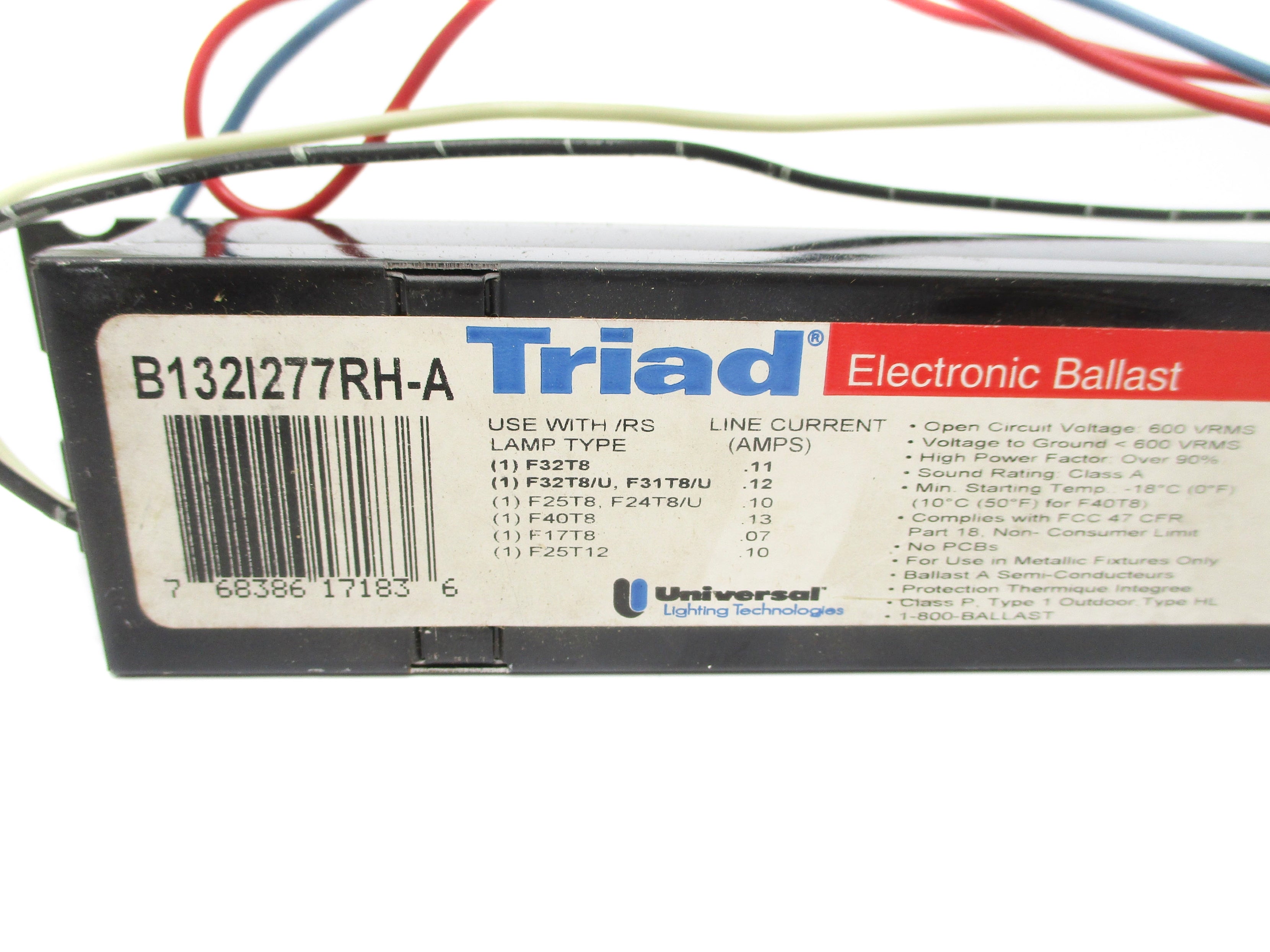 TRIAD B132I277RH-A NSNP