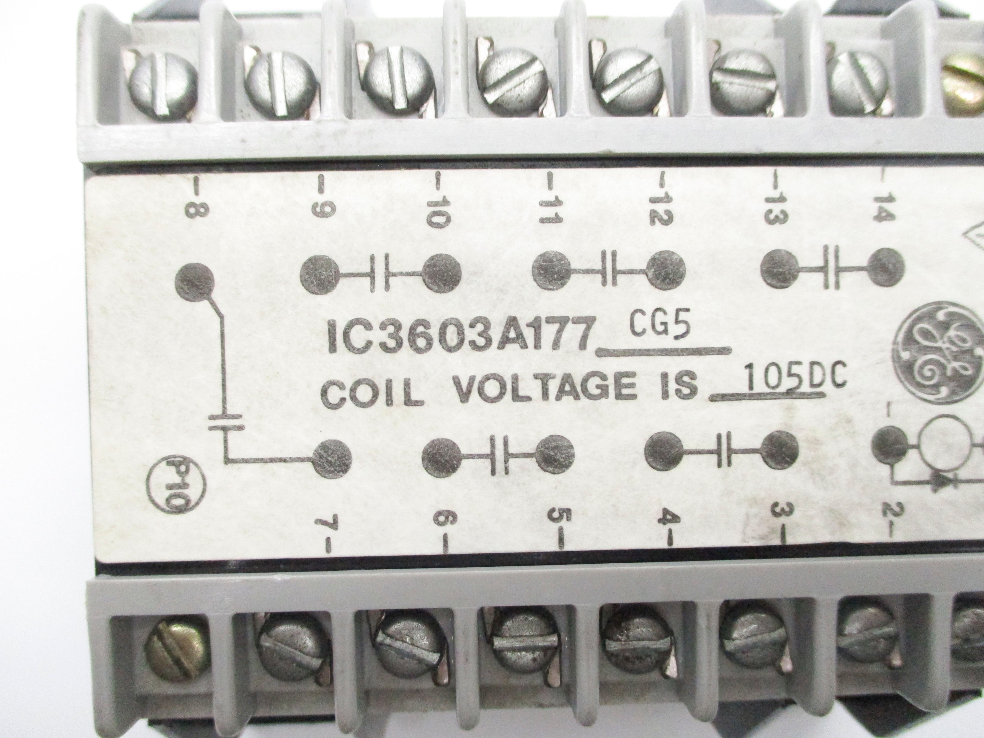 GENERAL ELECTRIC IC3603A177CG5 105DC UNMP
