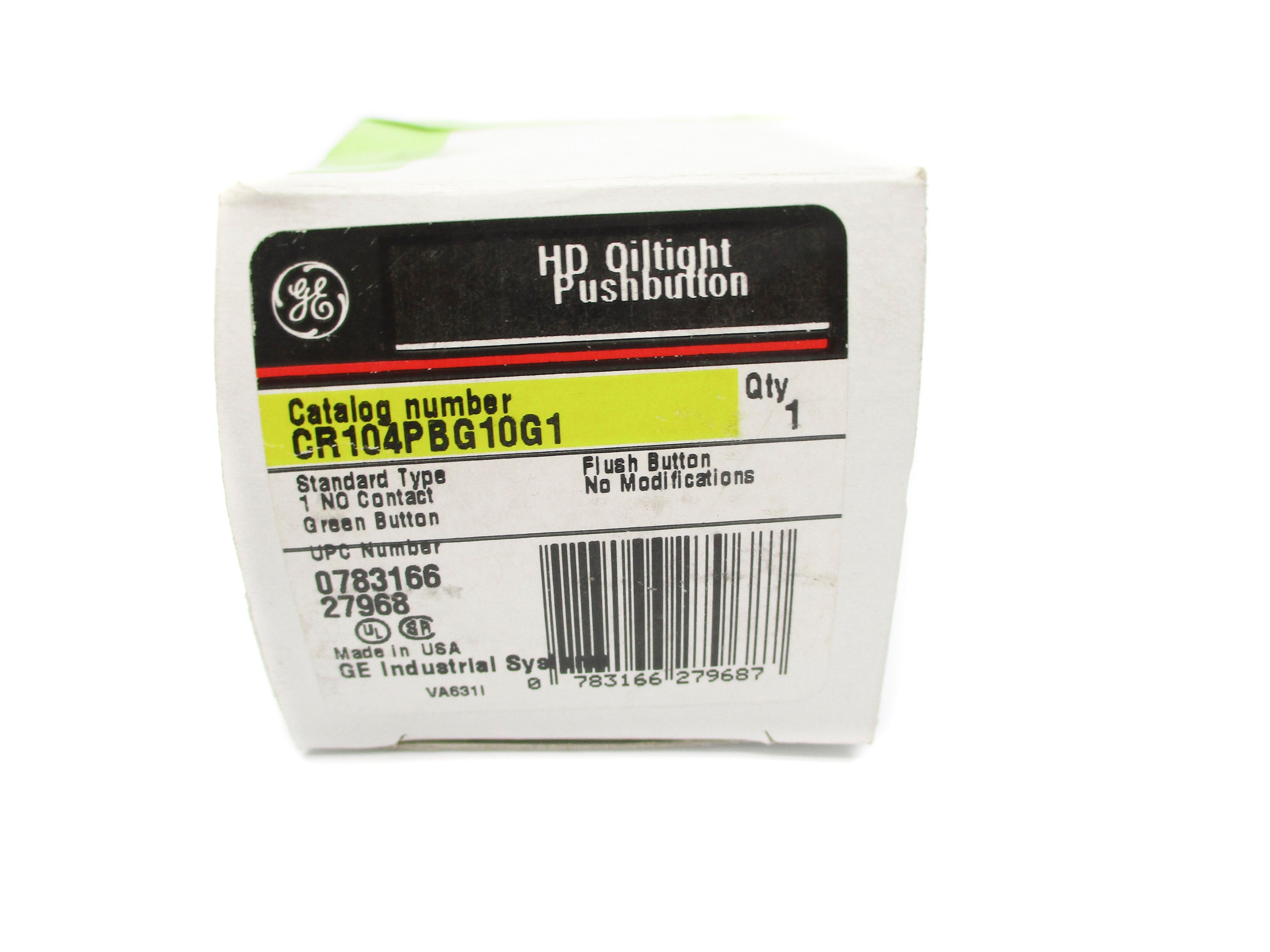 GENERAL ELECTRIC CR104PBG10G1 NSMP