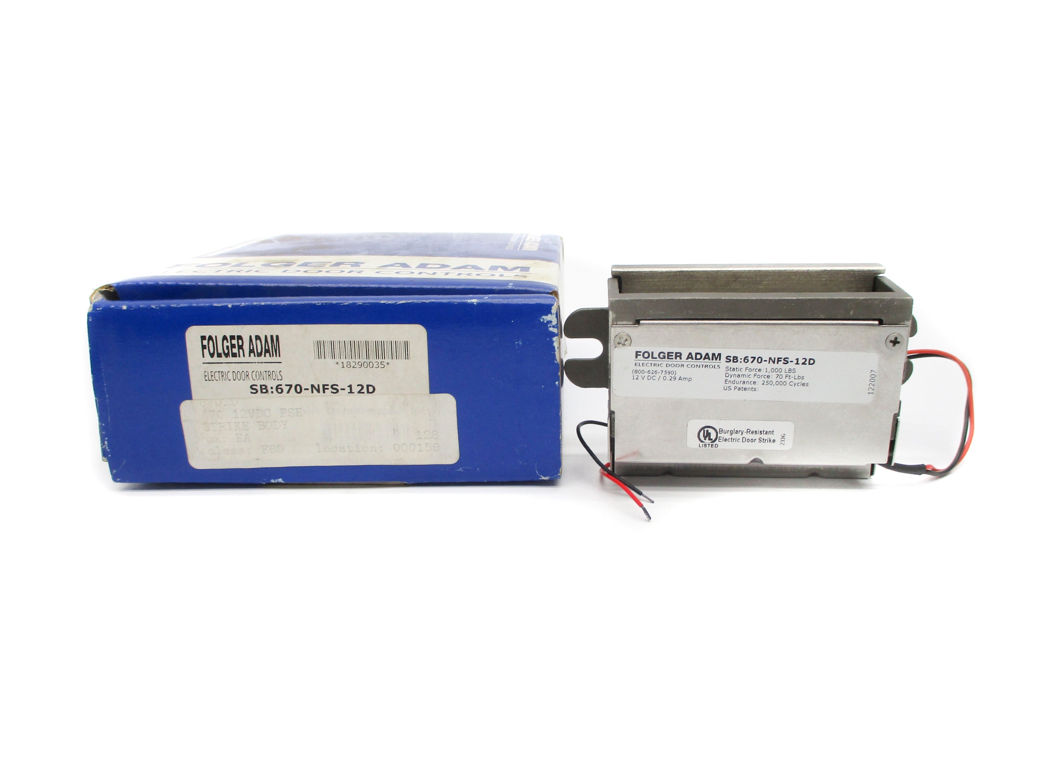 FOLGER ADAM 670-NFS-12D NSMP