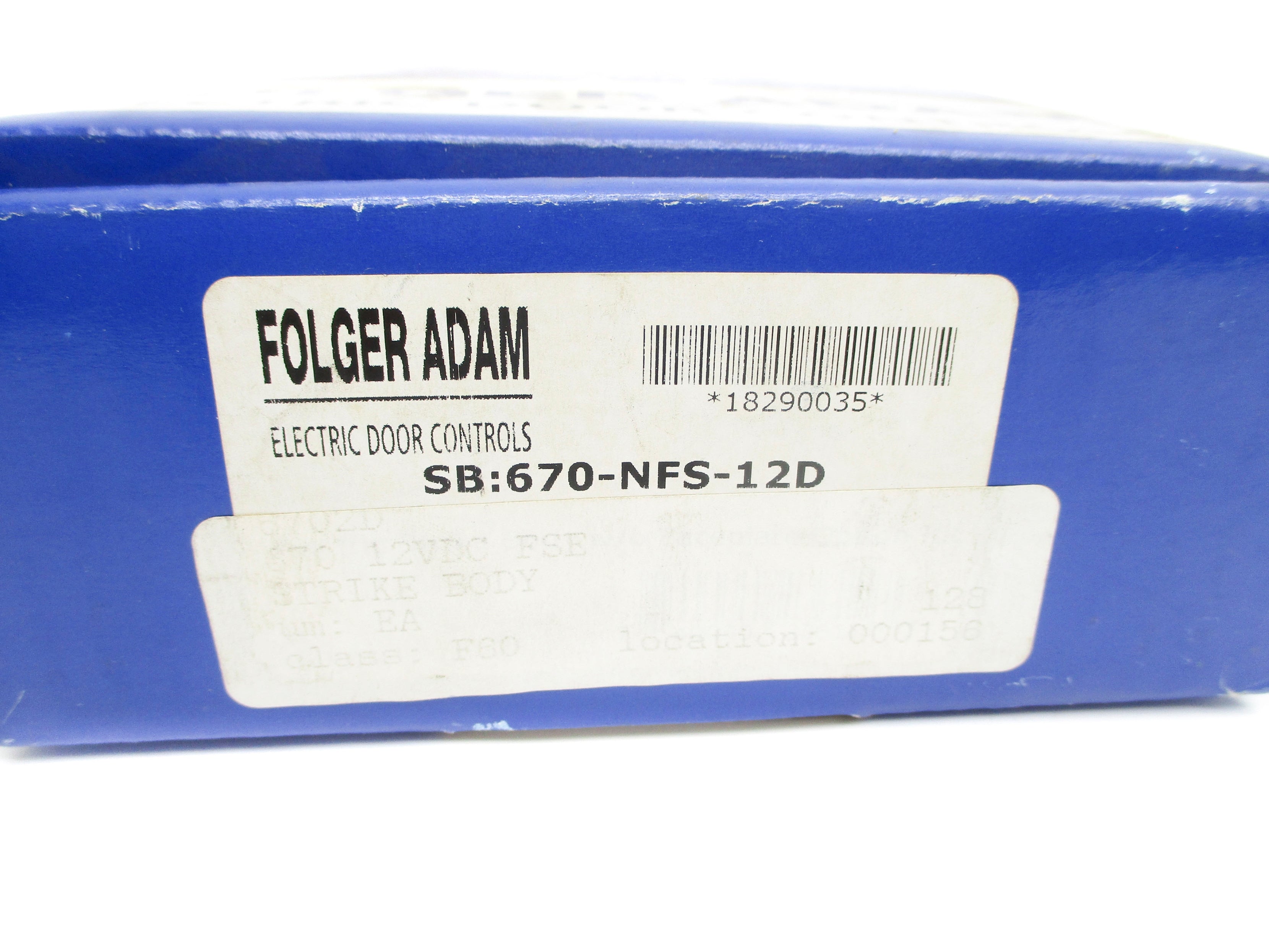 FOLGER ADAM 670-NFS-12D NSMP