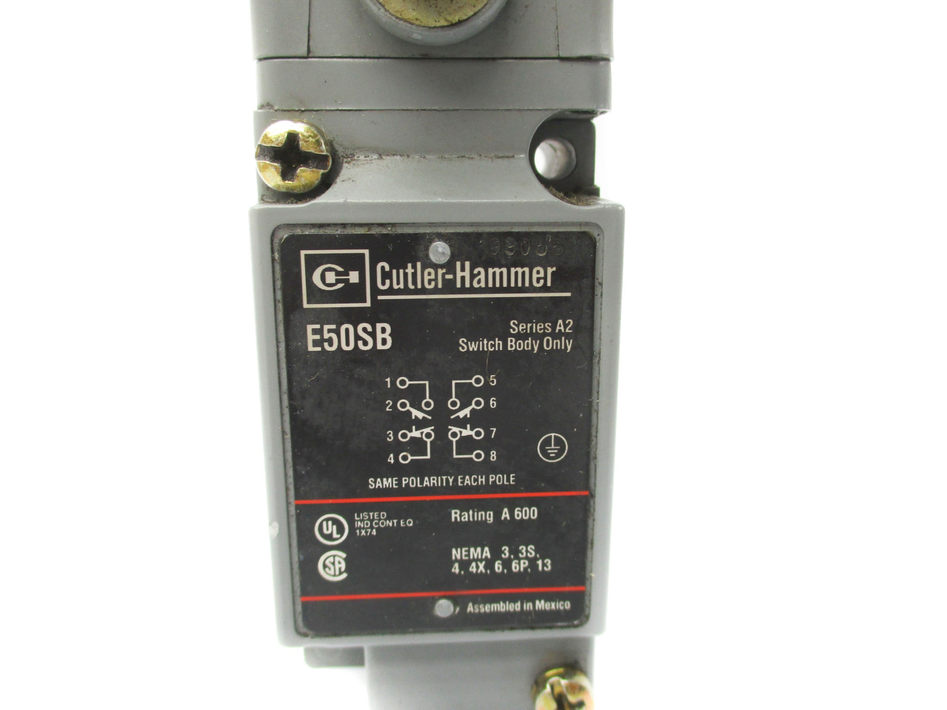 CUTLER HAMMER E50SB SER. A2 UNMP