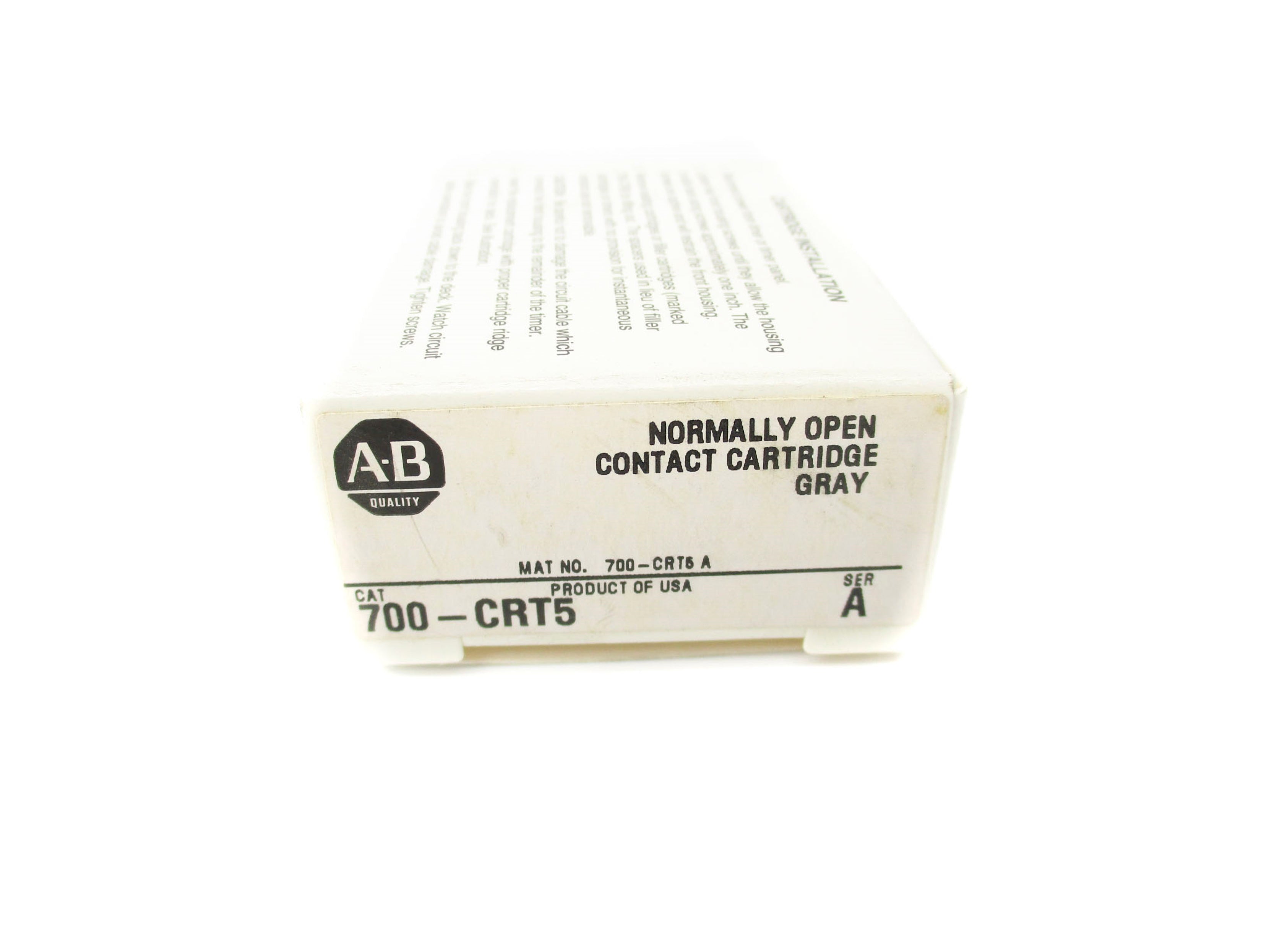 INDUSTRIAL SPARE PART 700-CRT5 SER. A (WH) NSMP