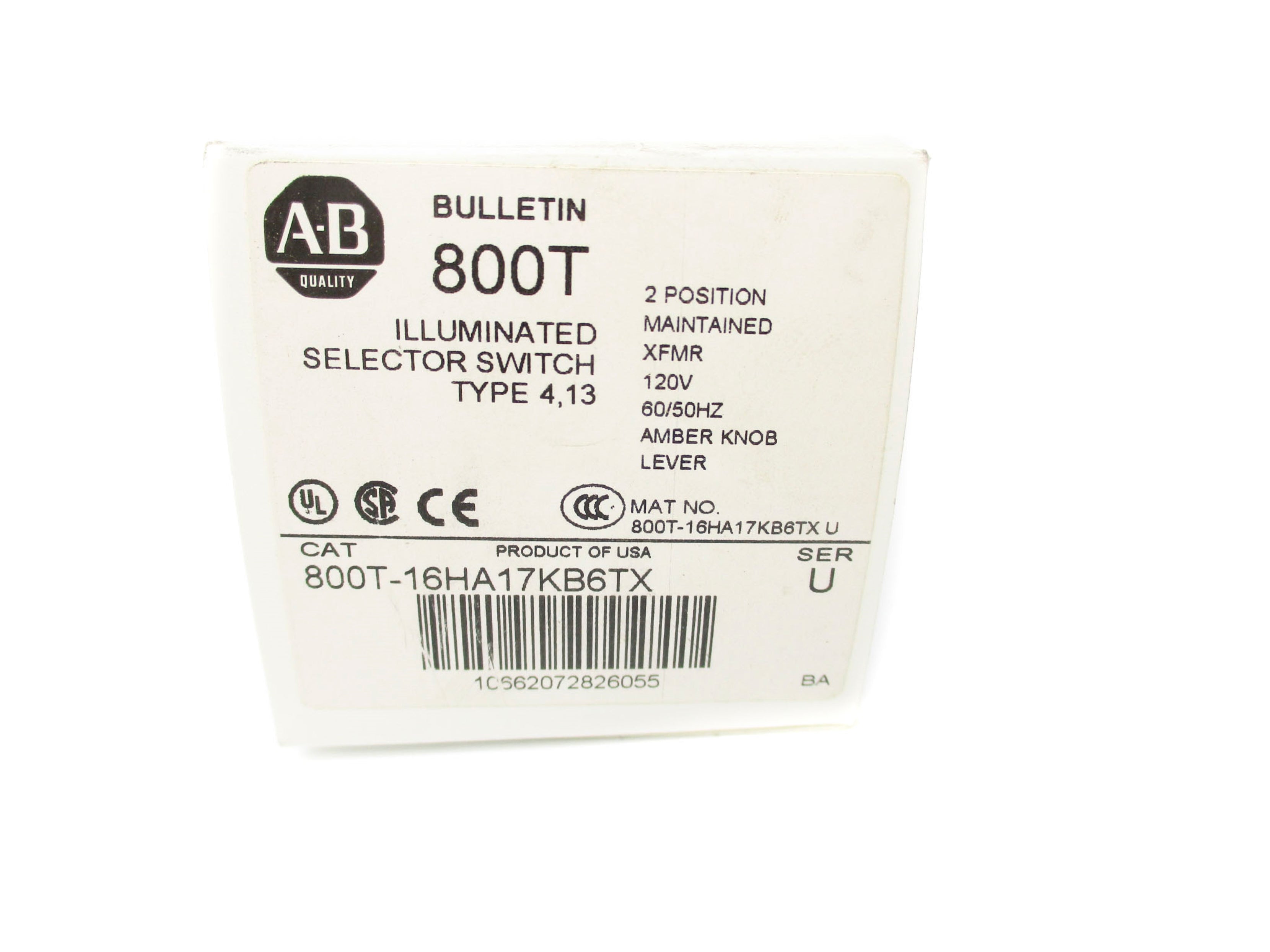 INDUSTRIAL SPARE PART 800T-16HA17KB6TX SER. U (WH) NSMP