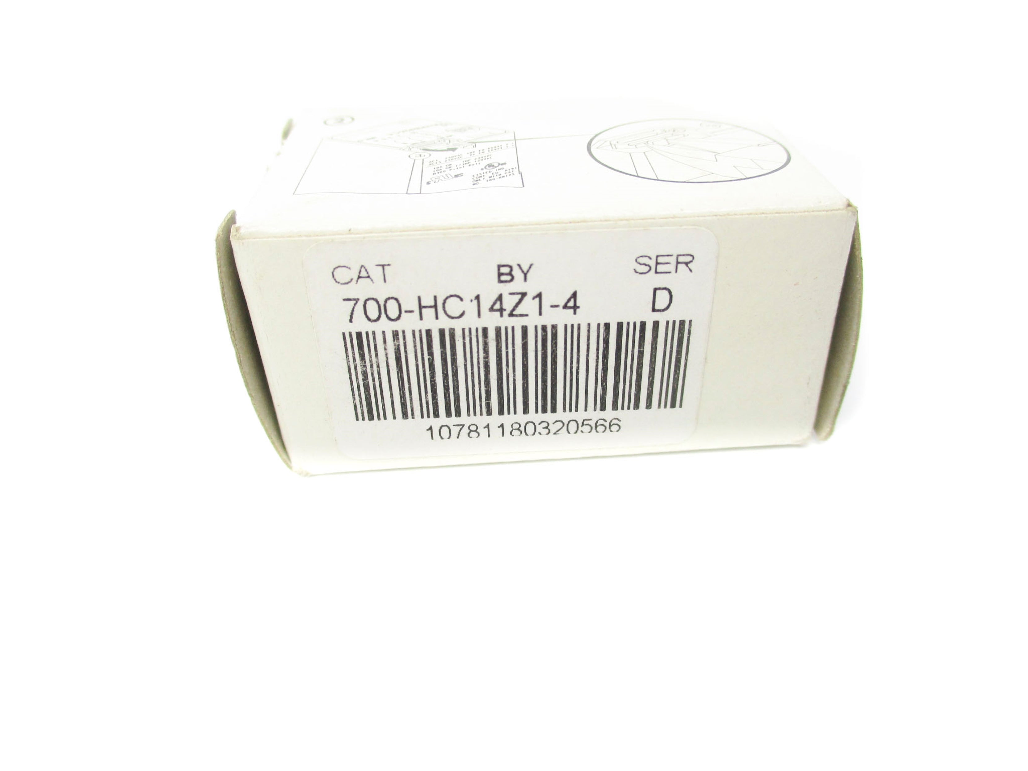 ALLEN BRADLEY 700-HC14Z1-4 SER. D 110VDC 7A (WH) NSMP