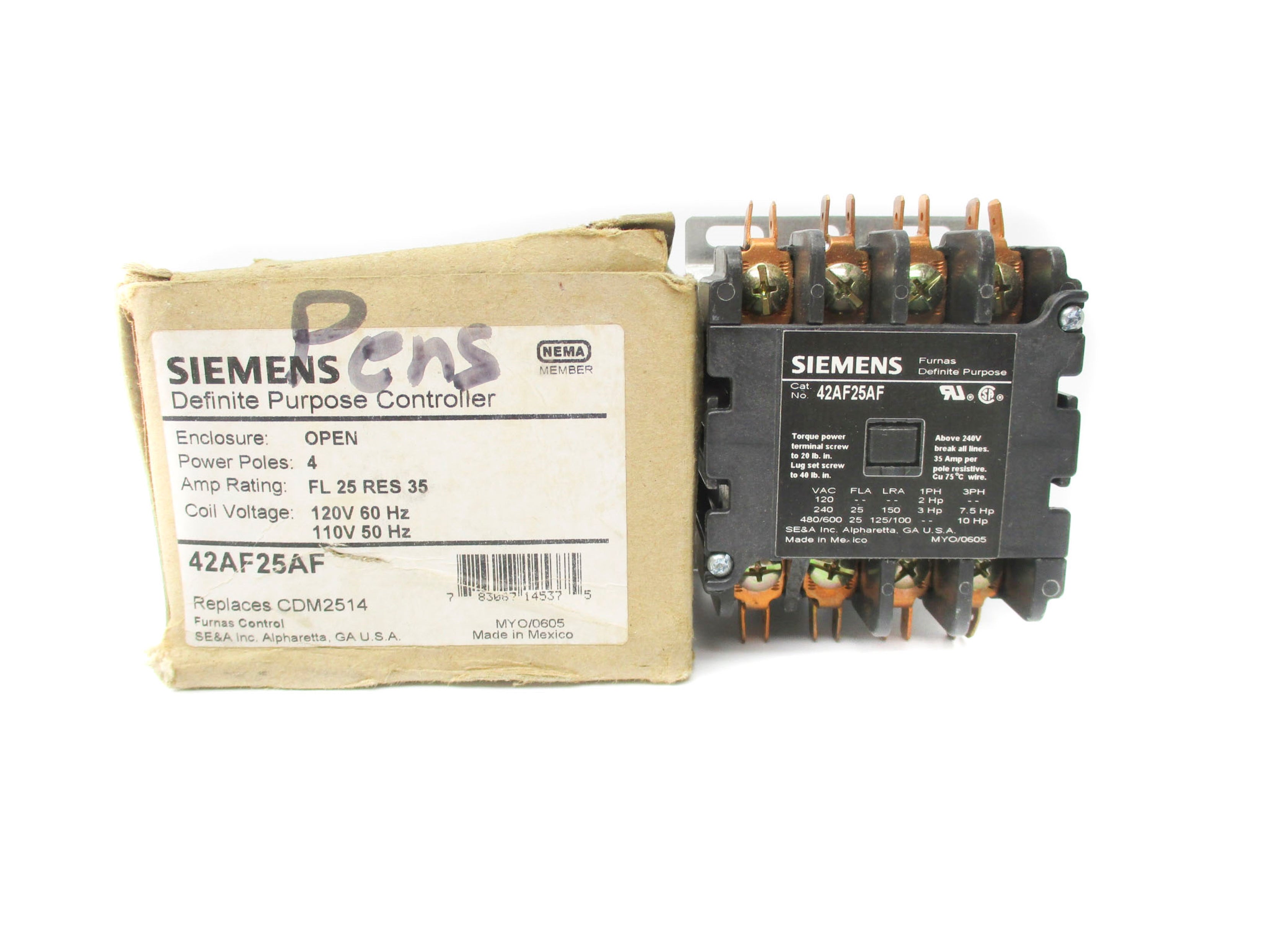 SIEMENS 42AF25AF NSMP