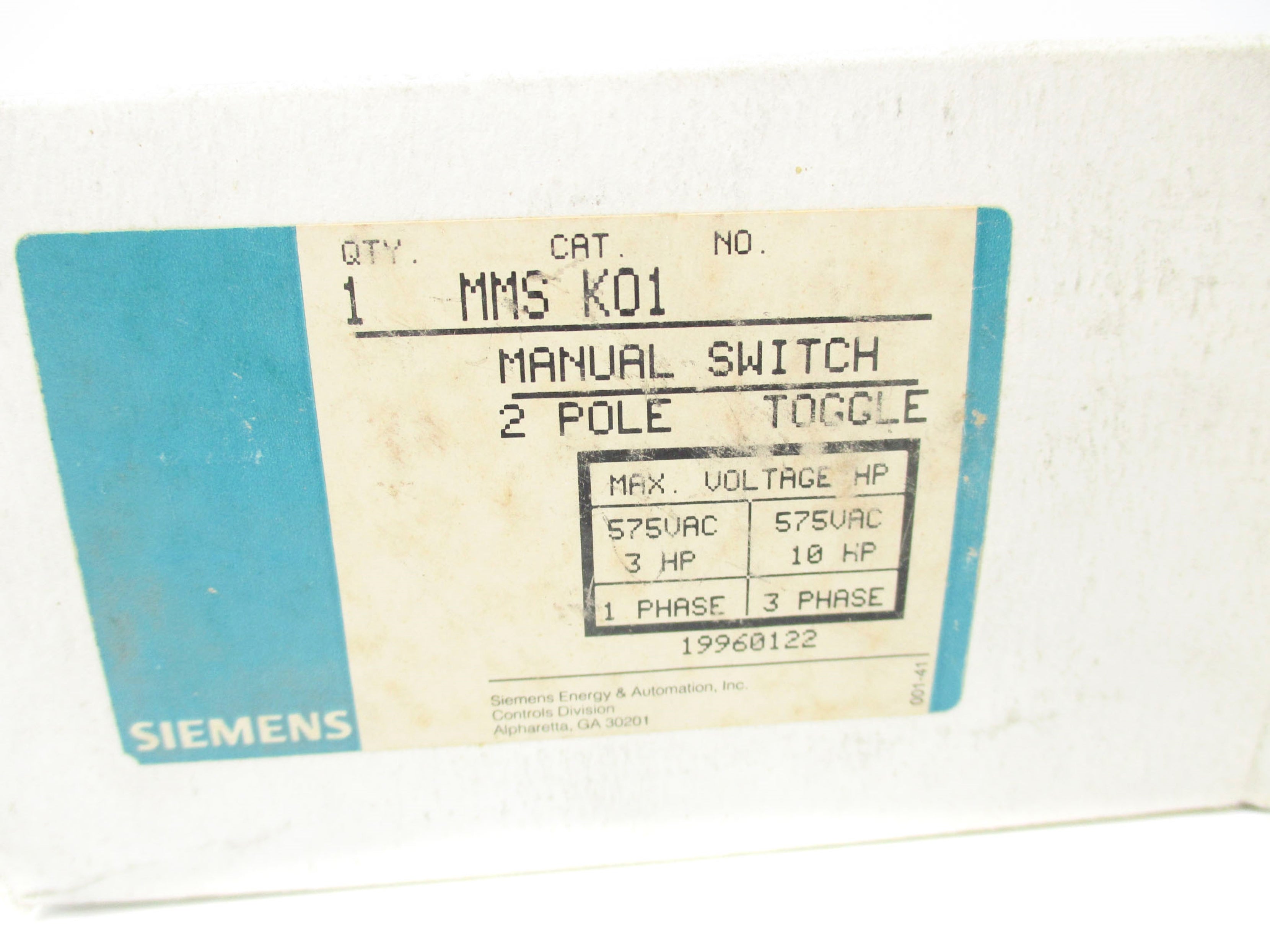 SIEMENS MMSK01 NSMP