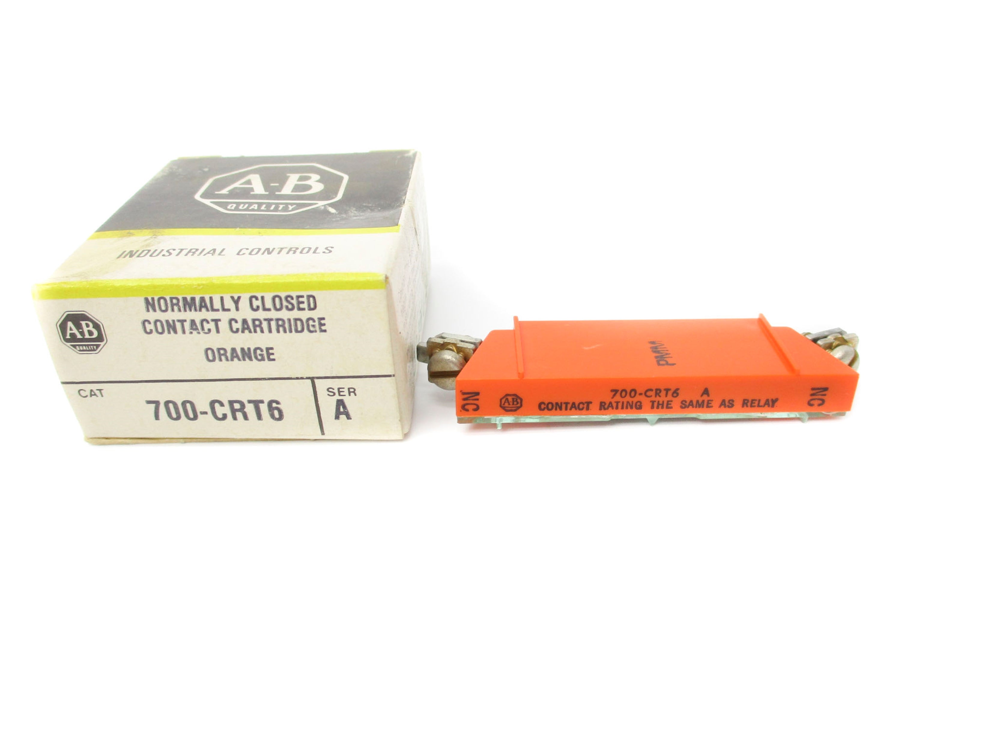 INDUSTRIAL SPARE PART 700-CRT6 SER. A (BK/YL) NSMP