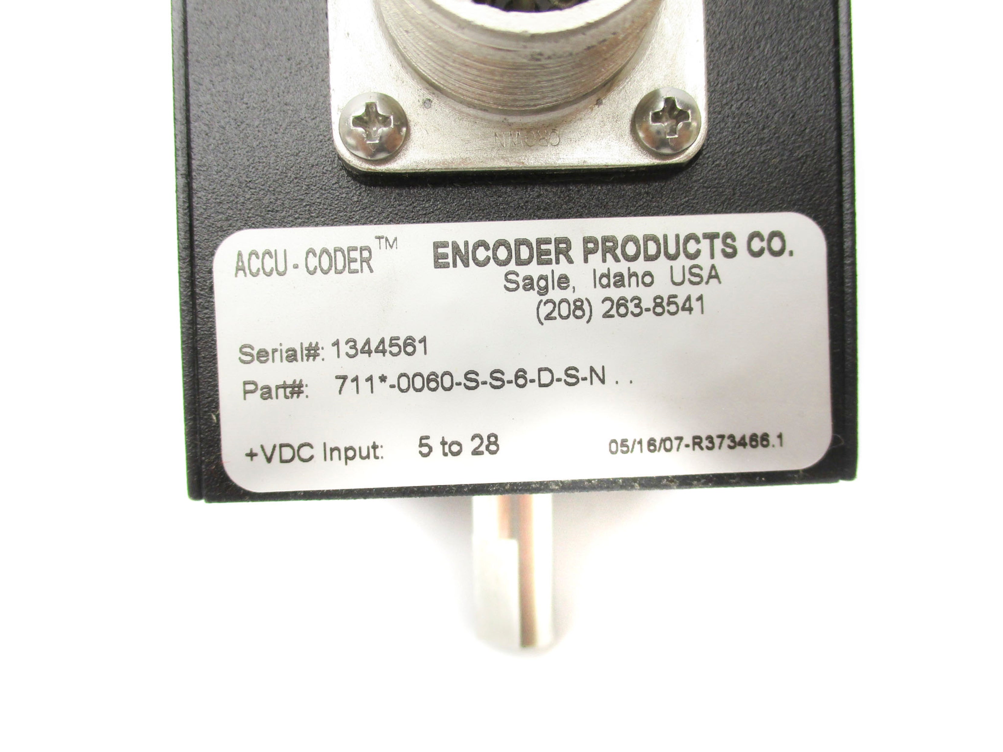 ENCODER PRODUCTS 711-0060-S-S-6-D-S-N NSNP