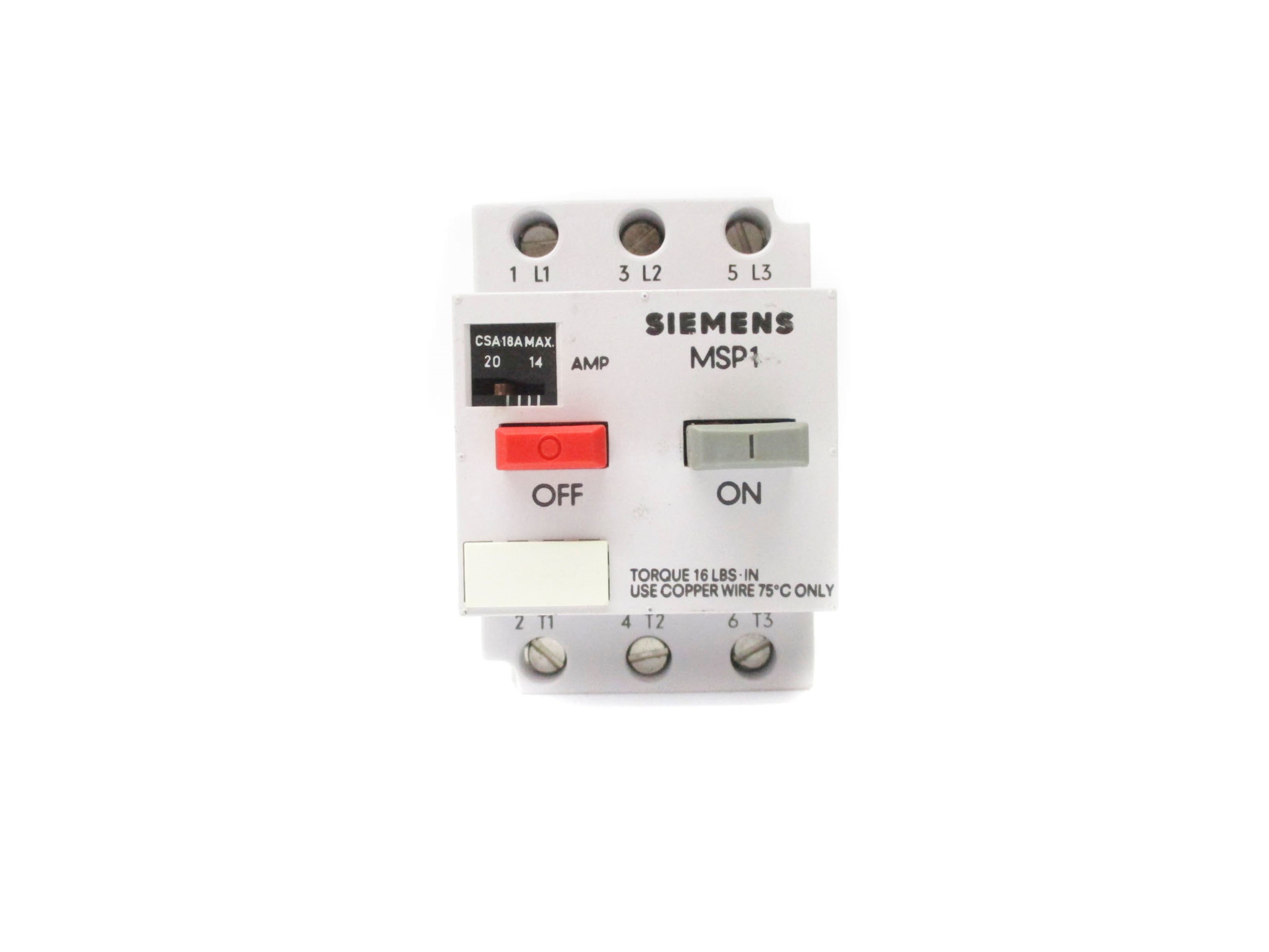 SIEMENS MSP10R NSNP
