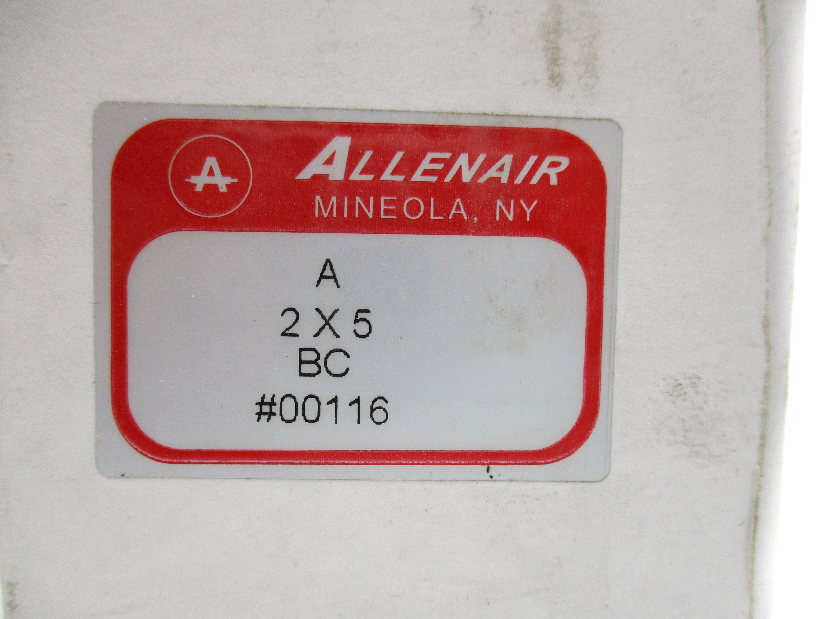 ALLENAIR A2X5BC 00116 NSMP