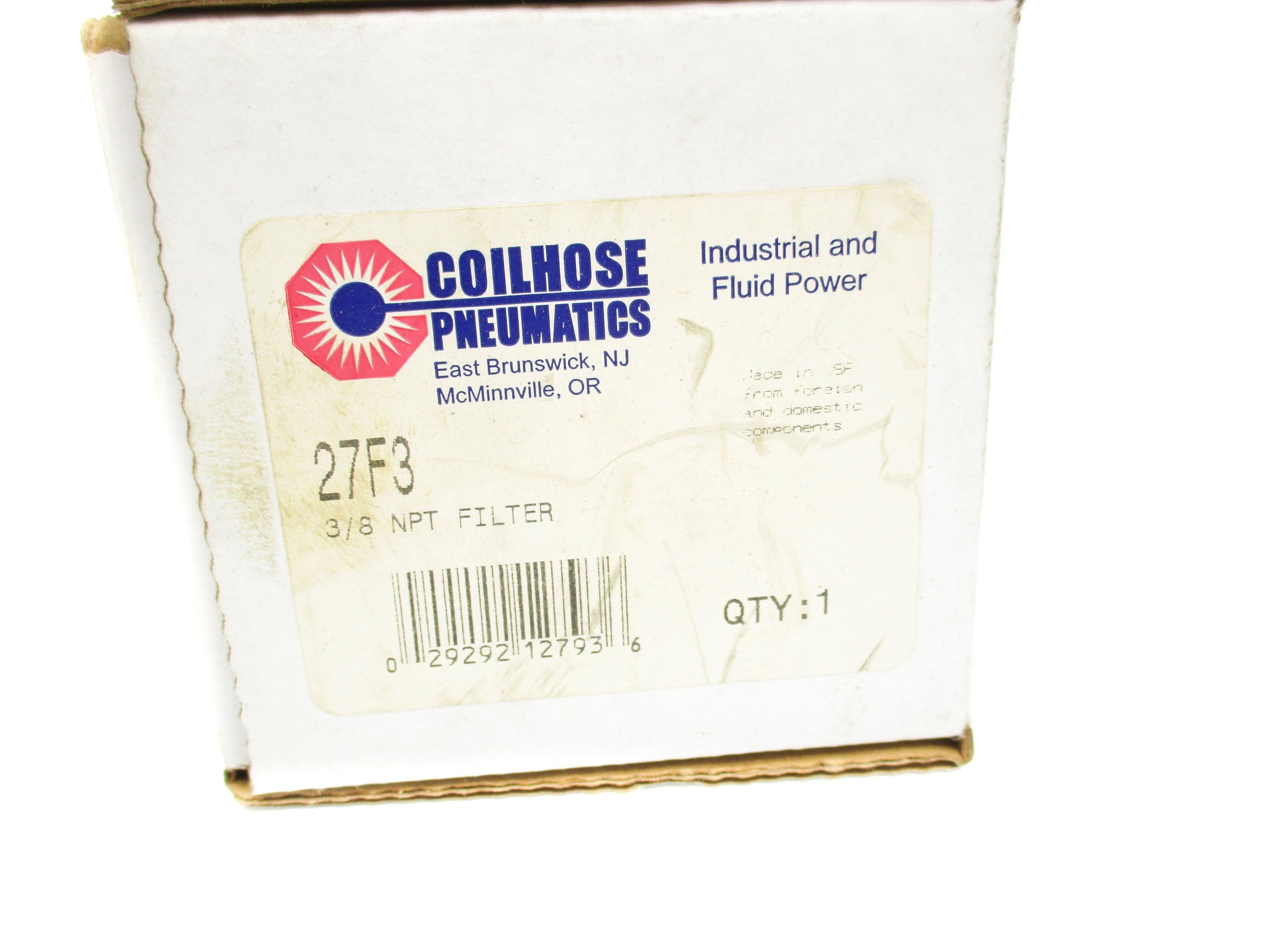 COILHOUSE PNEUMATICS 27F3 NSMP