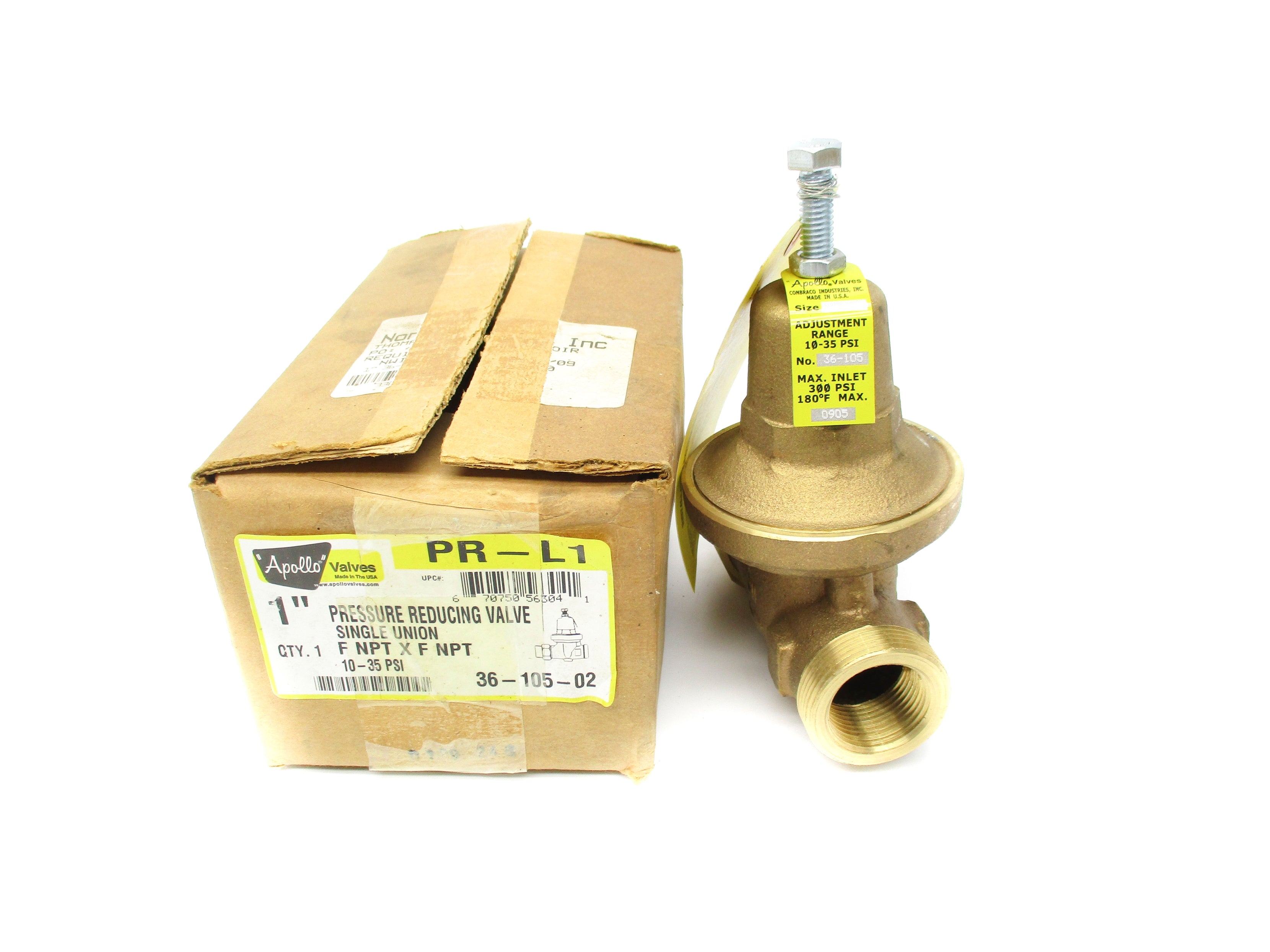 APOLLO 36-105-02 10-35PSI 1" NSMP