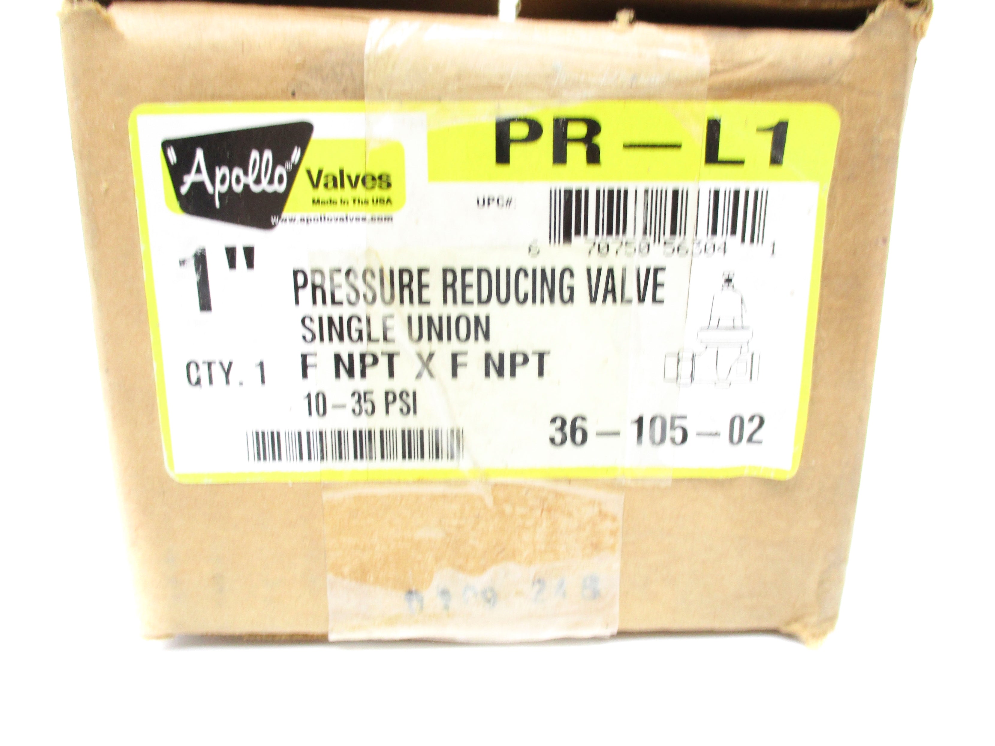 APOLLO 36-105-02 10-35PSI 1" NSMP