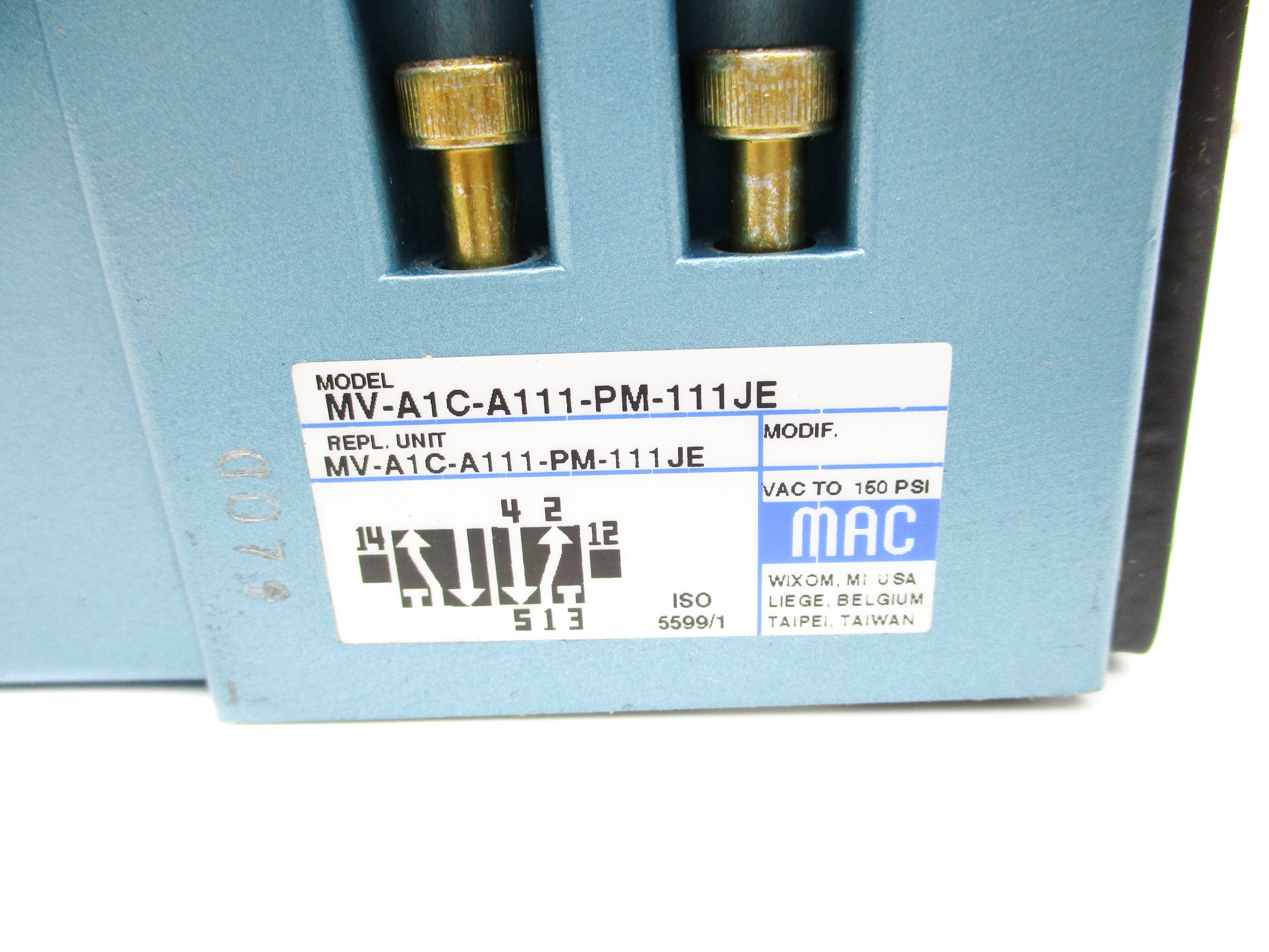 MAC MV-A1C-A111-PM-111JE 150PSI NSNP